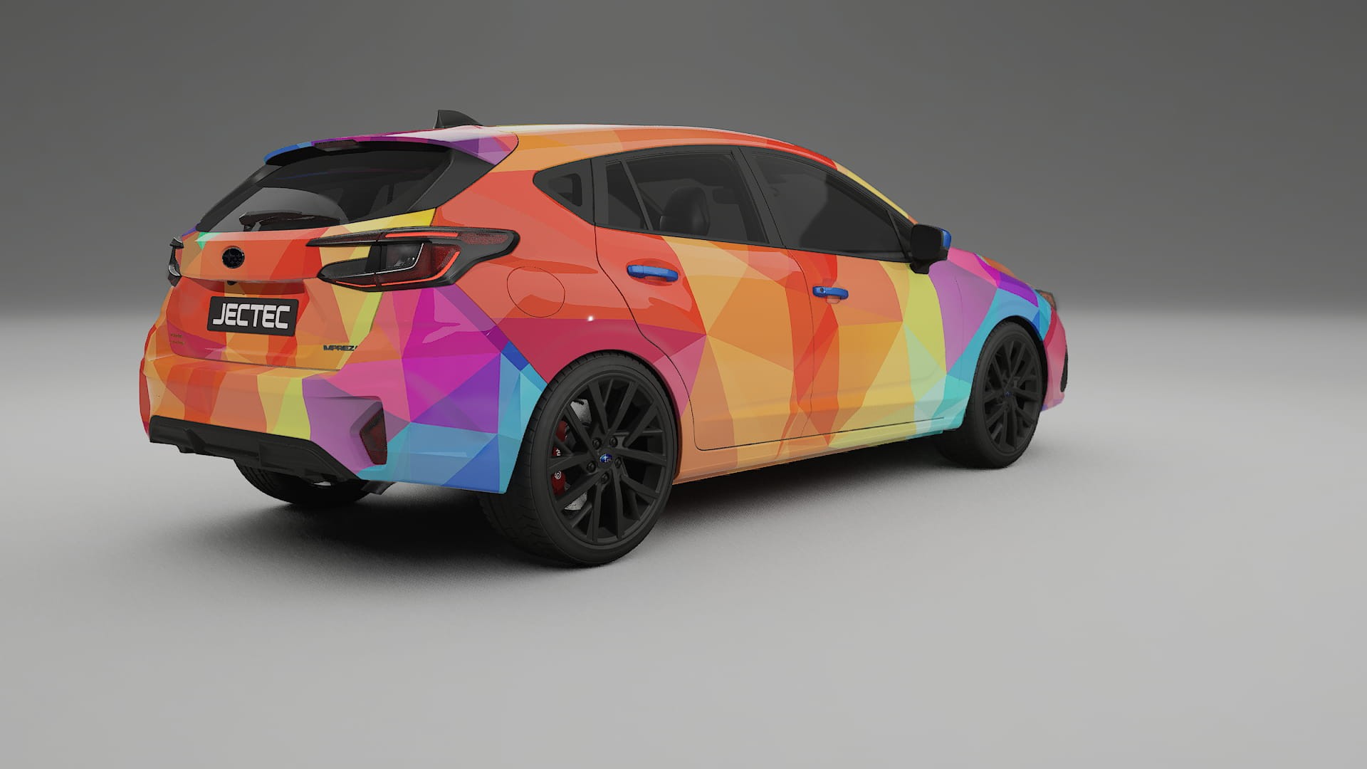 Subaru Impreza GU VECTOR VIBE – Kit Wrap PPF Personalizzato in Pellicola Poliuretanica Stampabile