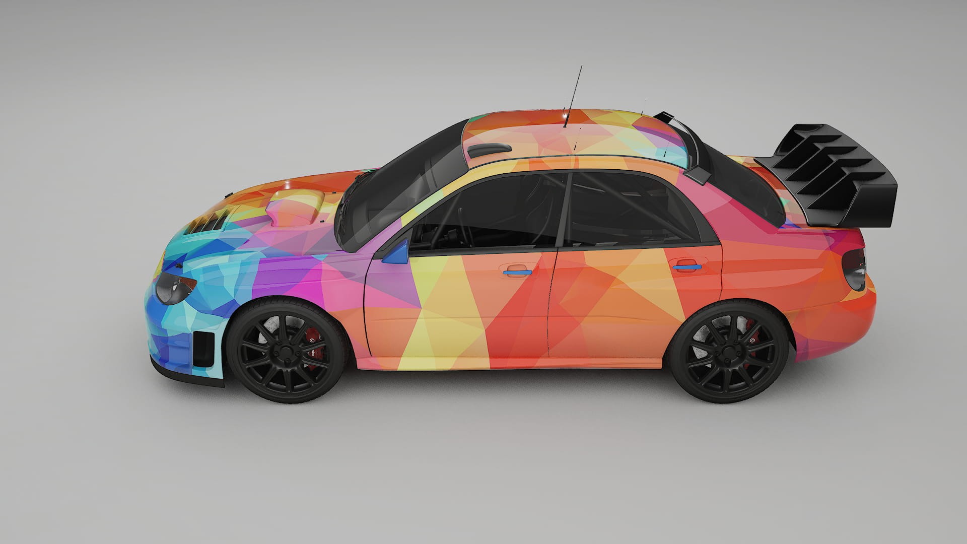 Subaru Impreza WRC GD VECTOR VIBE – Kit Wrap PPF Personalizzato in Pellicola Poliuretanica Stampabile