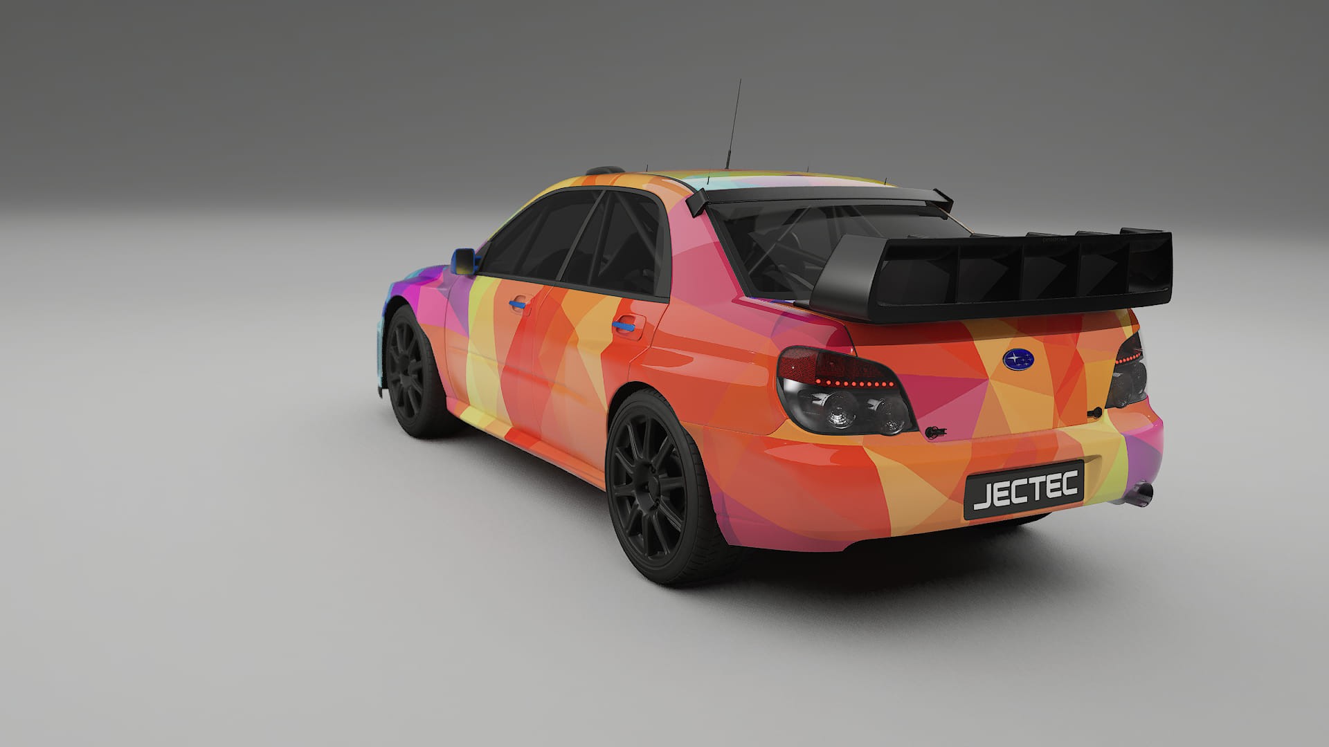 Subaru Impreza WRC GD VECTOR VIBE – Kit Wrap PPF Personalizzato in Pellicola Poliuretanica Stampabile
