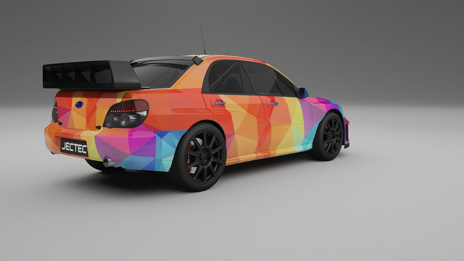 Subaru Impreza WRC GD VECTOR VIBE – Kit Wrap PPF Personalizzato in Pellicola Poliuretanica Stampabile