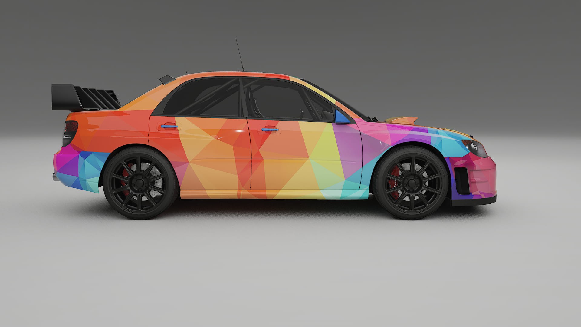 Subaru Impreza WRC GD VECTOR VIBE – Kit Wrap PPF Personalizzato in Pellicola Poliuretanica Stampabile