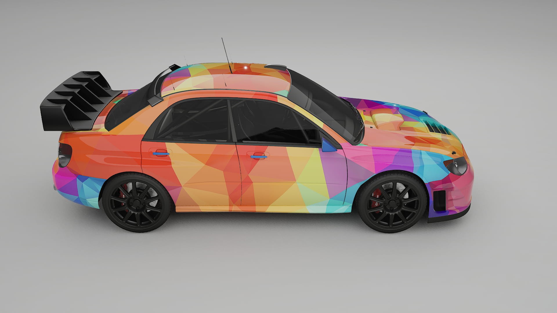 Subaru Impreza WRC GD VECTOR VIBE – Kit Wrap PPF Personalizzato in Pellicola Poliuretanica Stampabile