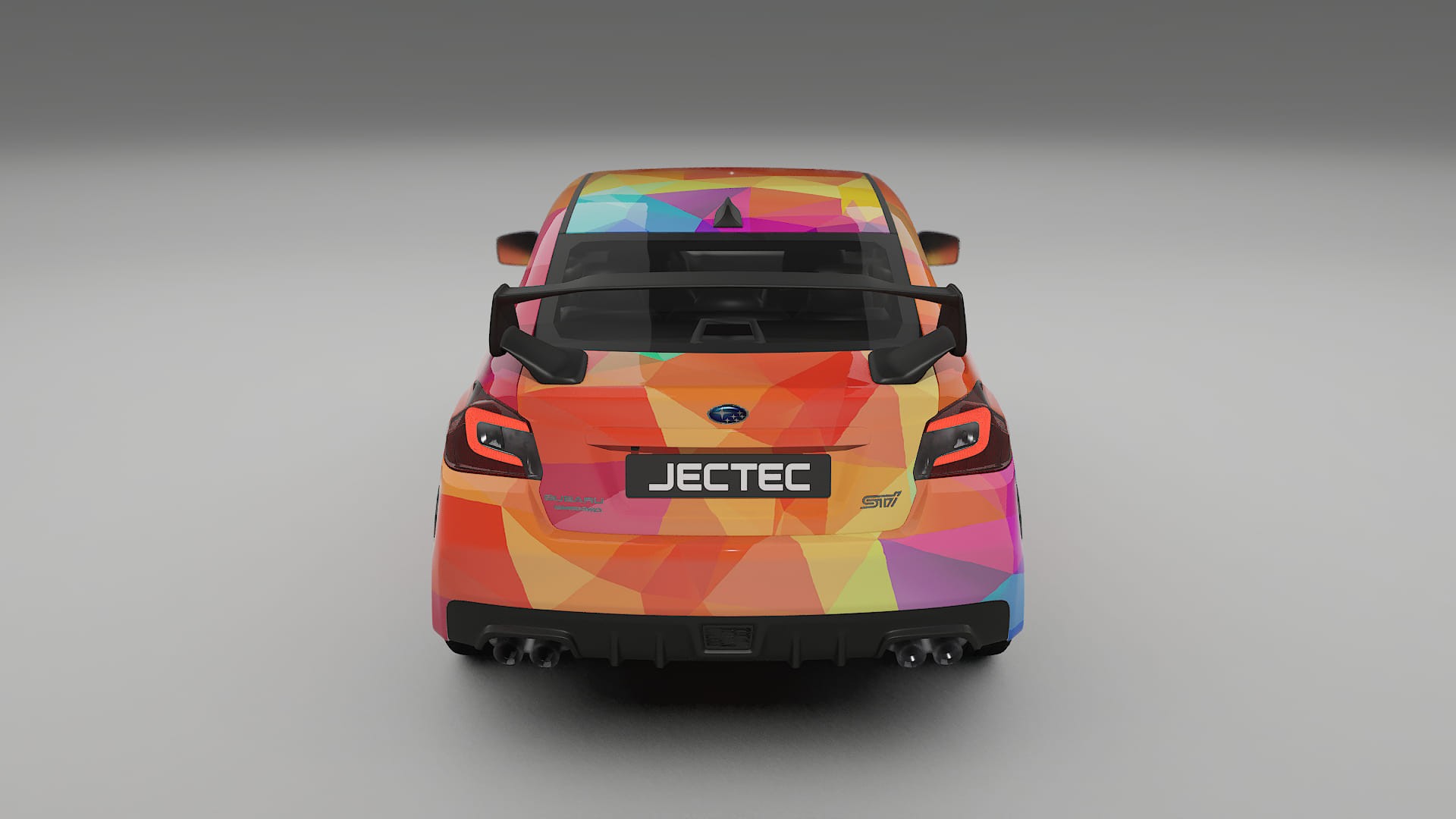 Subaru Impreza WRX Sti VA prefacelift pre-LCI VECTOR VIBE – Kit Wrap PPF Personalizzato in Pellicola Poliuretanica Stampabile