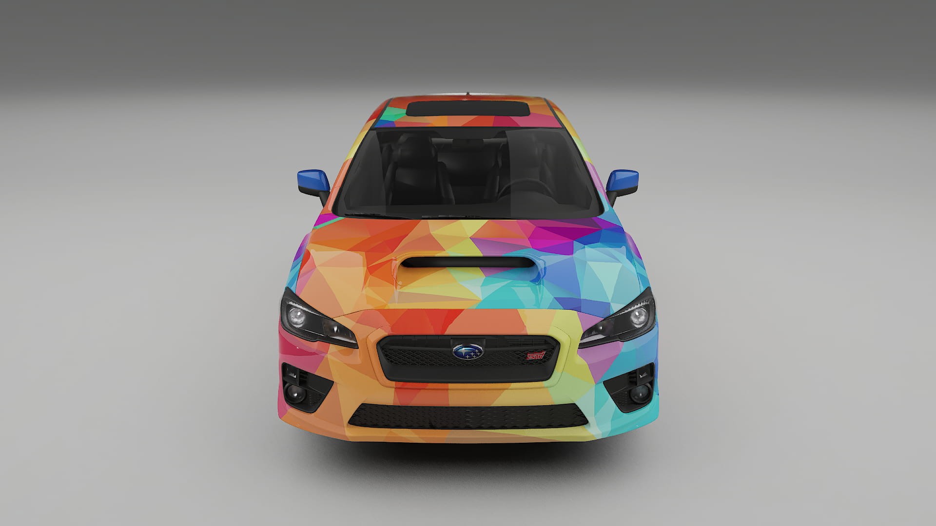 Subaru Impreza WRX Sti VA prefacelift pre-LCI VECTOR VIBE – Kit Wrap PPF Personalizzato in Pellicola Poliuretanica Stampabile