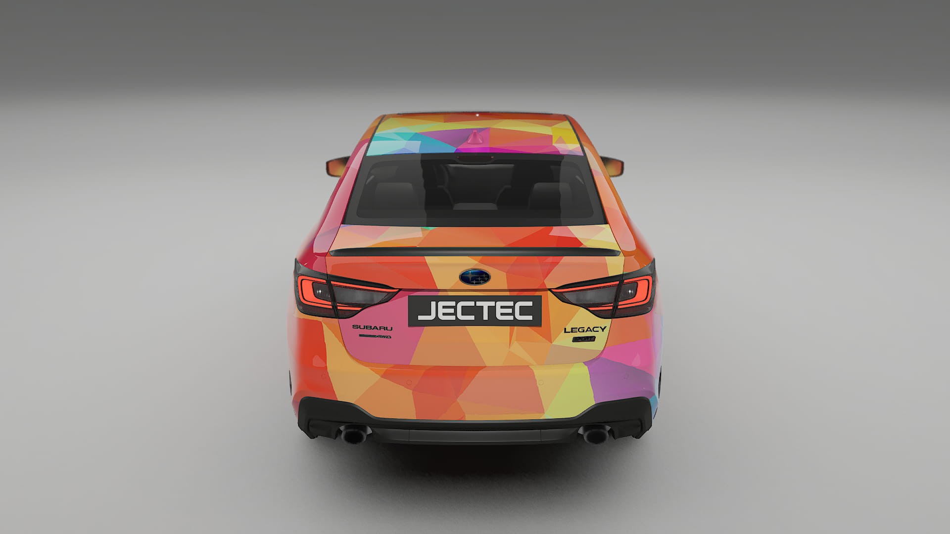 Subaru Legacy BW VECTOR VIBE – Kit Wrap PPF Personalizzato in Pellicola Poliuretanica Stampabile