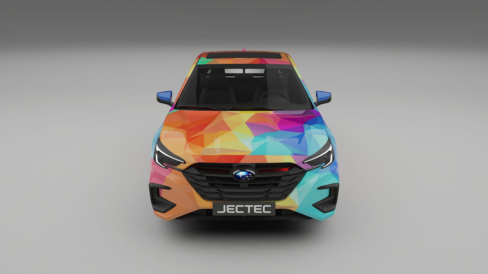 Subaru Legacy BW VECTOR VIBE – Kit Wrap PPF Personalizzato in Pellicola Poliuretanica Stampabile