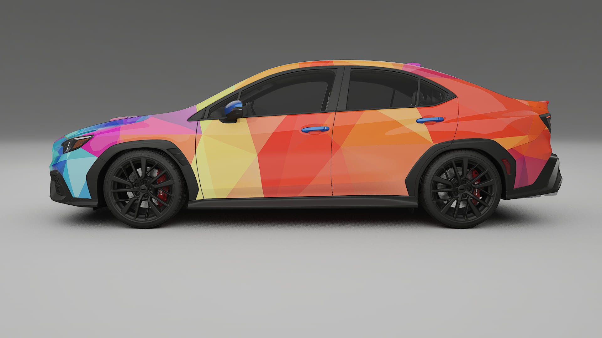 Subaru WRX VB VECTOR VIBE – Kit Wrap PPF Personalizzato in Pellicola Poliuretanica Stampabile
