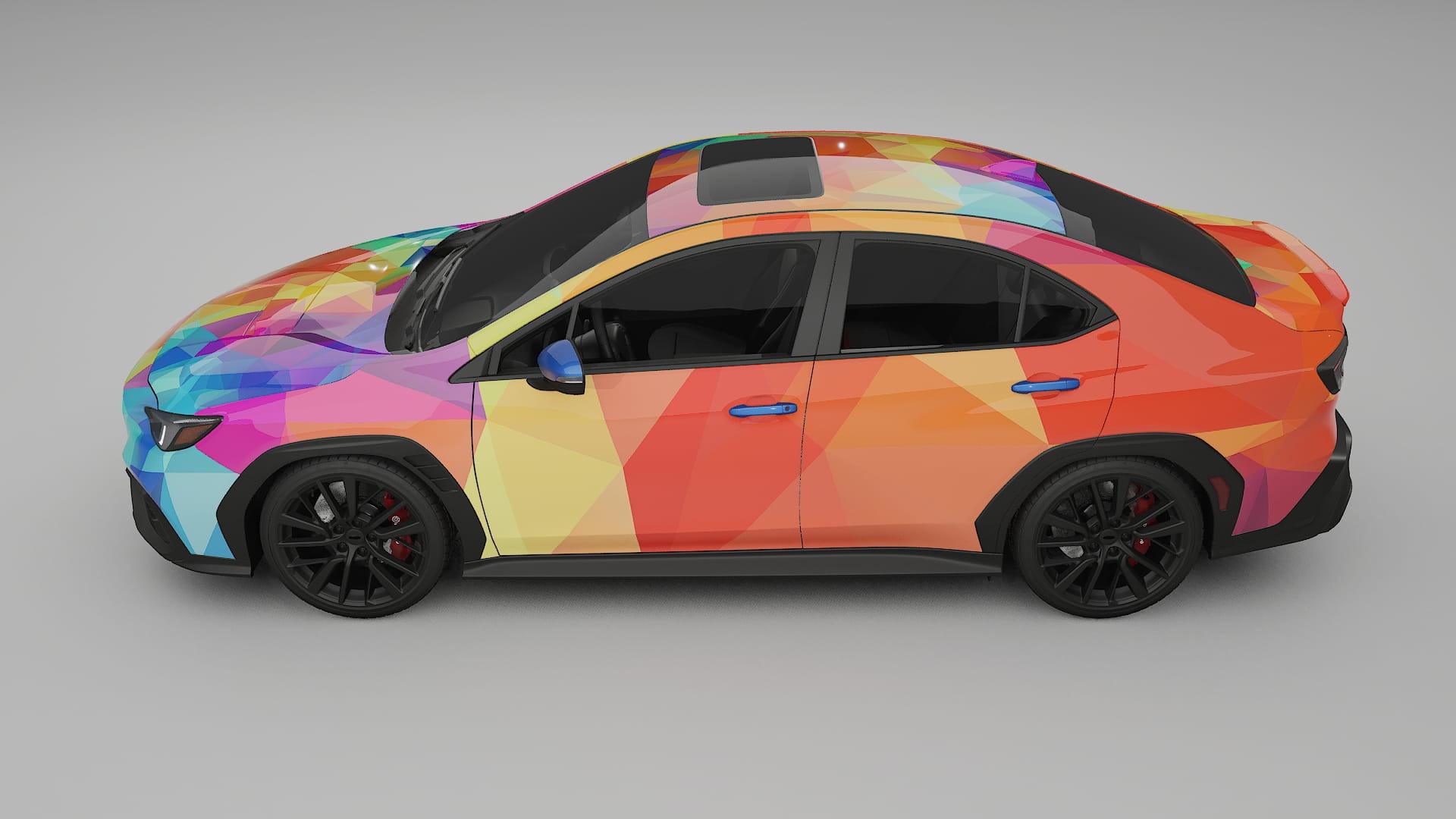 Subaru WRX VB VECTOR VIBE – Kit Wrap PPF Personalizzato in Pellicola Poliuretanica Stampabile