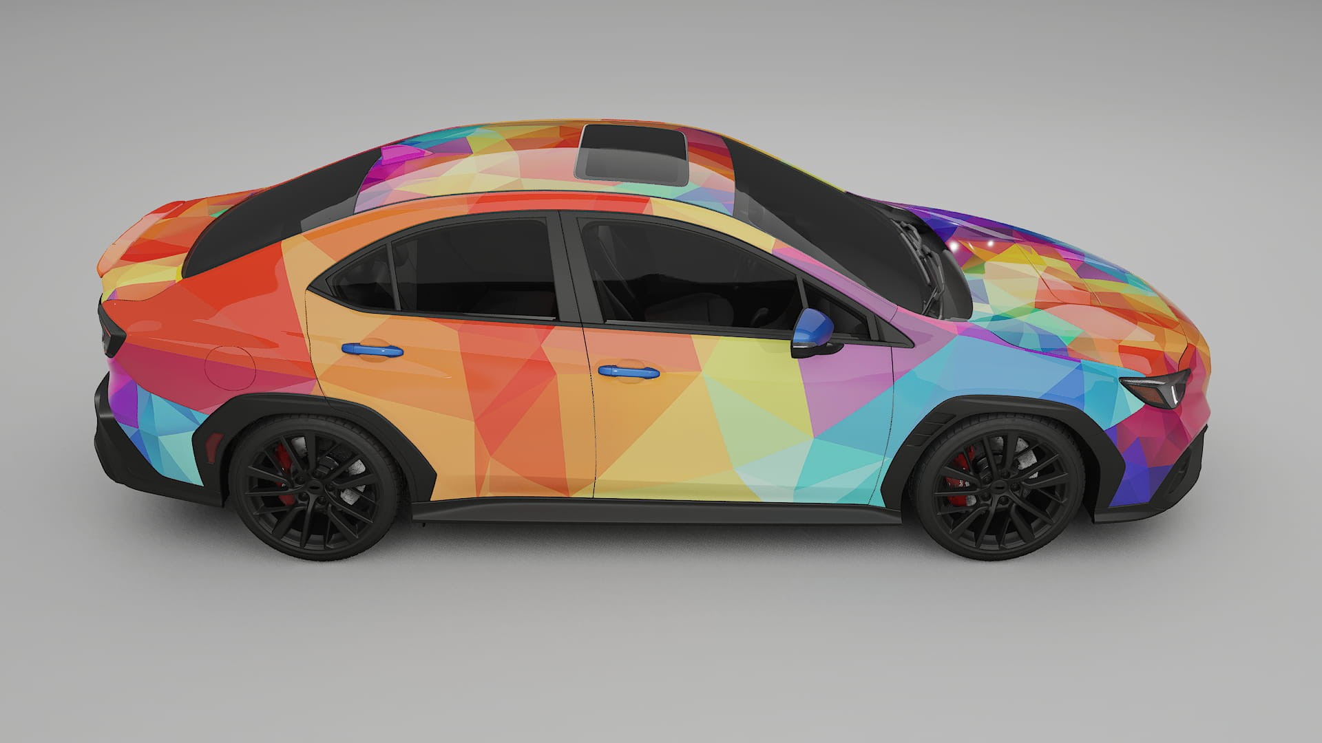 Subaru WRX VB VECTOR VIBE – Kit Wrap PPF Personalizzato in Pellicola Poliuretanica Stampabile