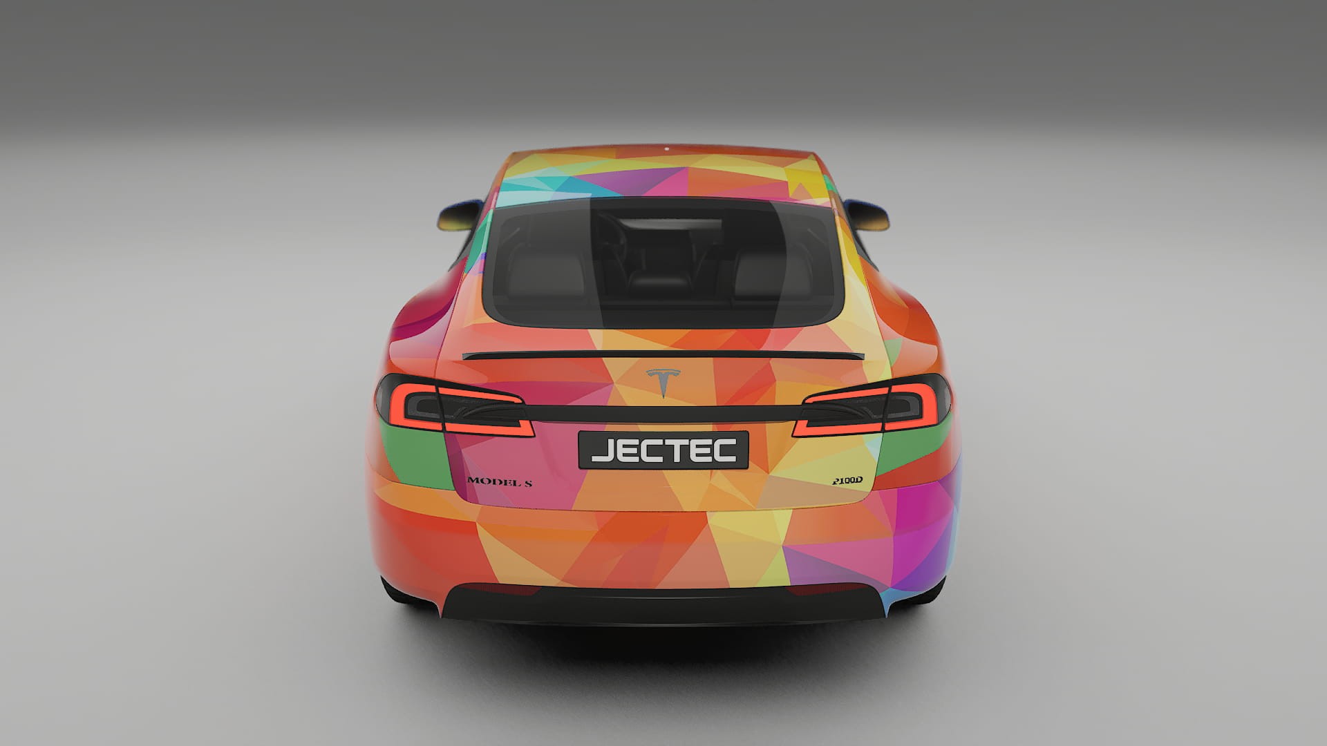 Tesla Model-S Refresh VECTOR VIBE – Kit Wrap PPF Personalizzato in Pellicola Poliuretanica Stampabile