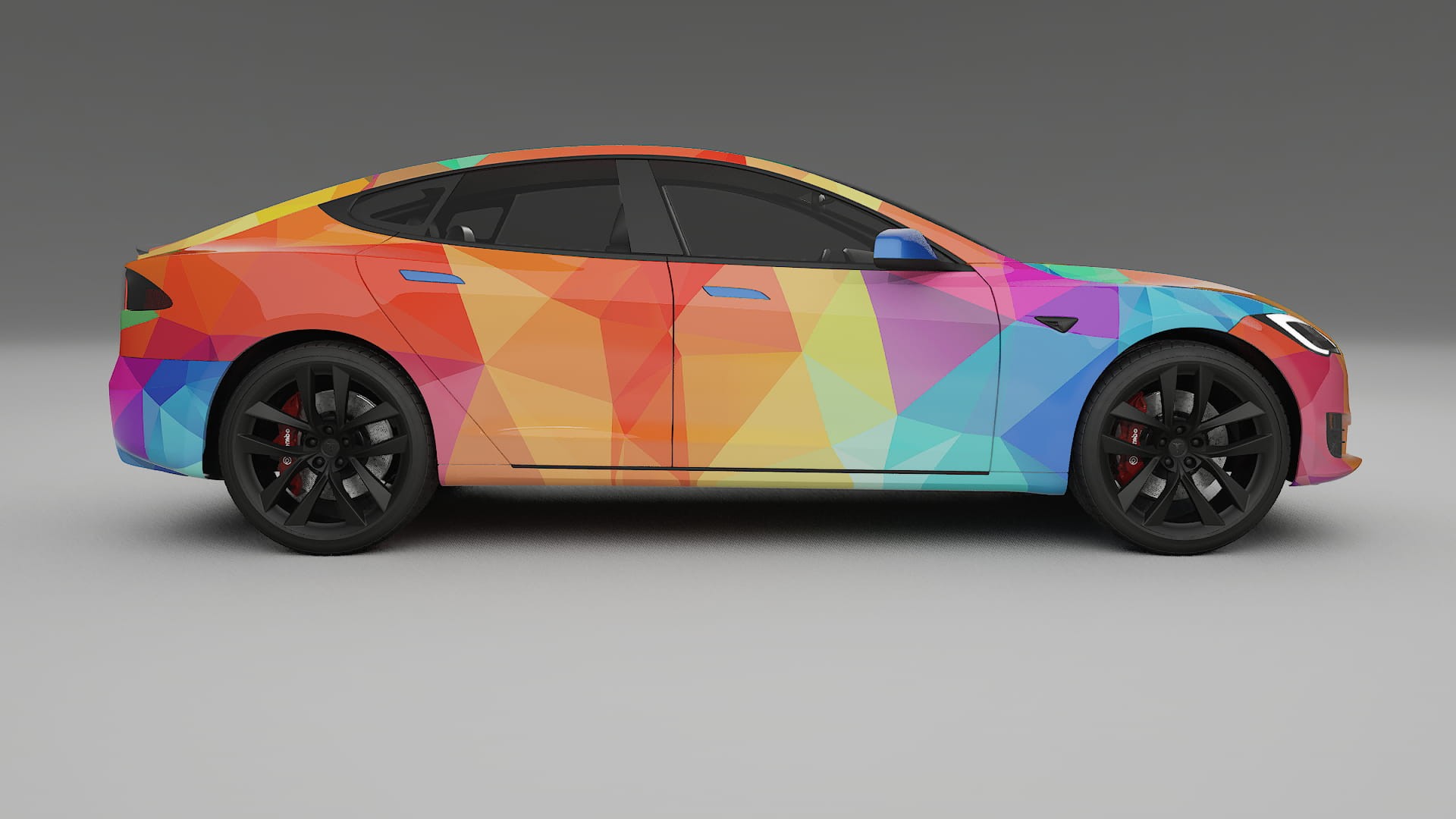 Tesla Model-S Refresh VECTOR VIBE – Kit Wrap PPF Personalizzato in Pellicola Poliuretanica Stampabile