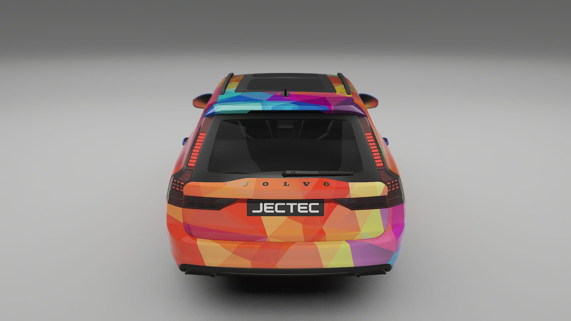 Volvo V90 P5 VECTOR VIBE – Kit Wrap PPF Personalizzato in Pellicola Poliuretanica Stampabile