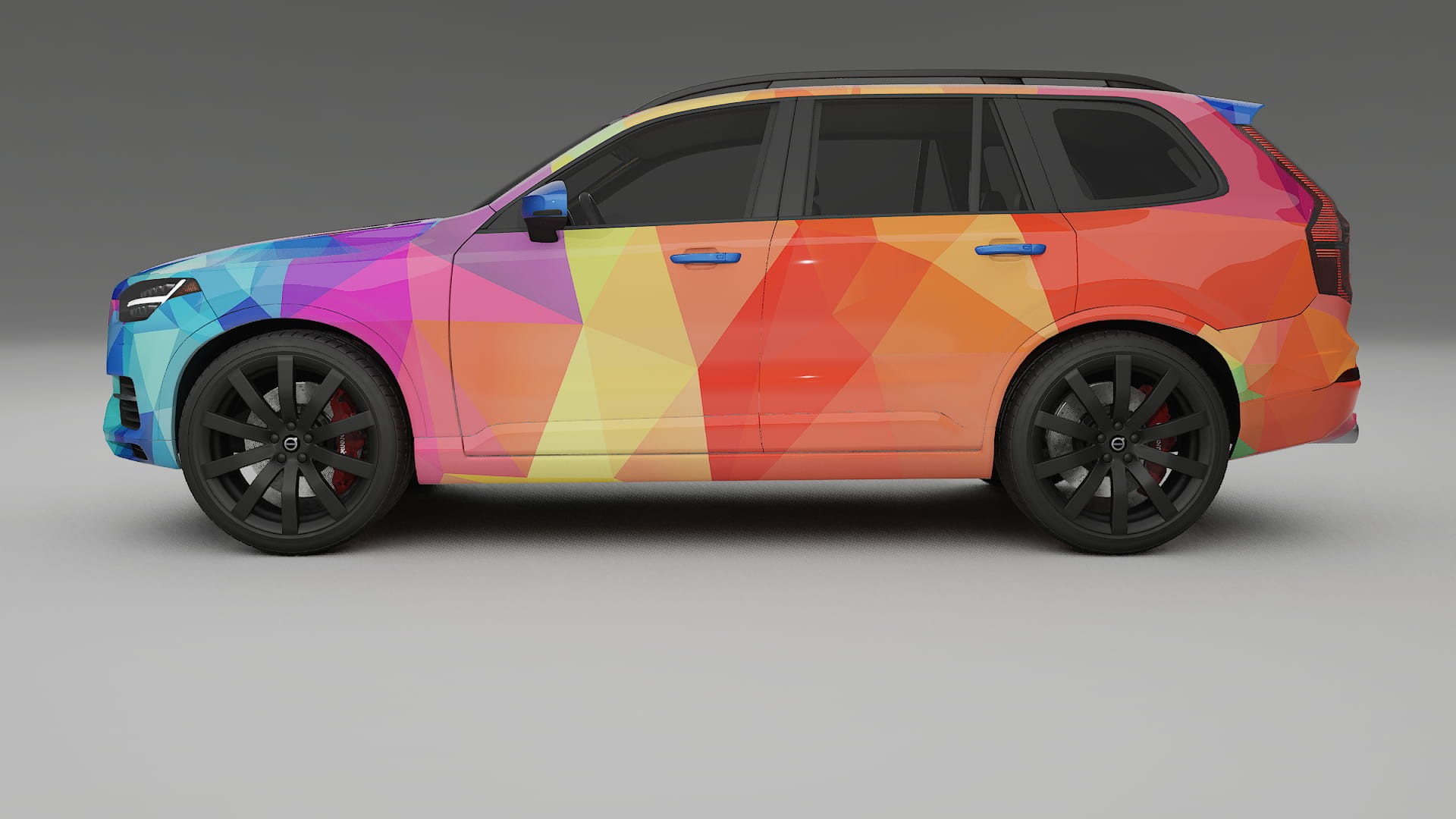 Volvo XC90 SPA VECTOR VIBE – Kit Wrap PPF Personalizzato in Pellicola Poliuretanica Stampabile