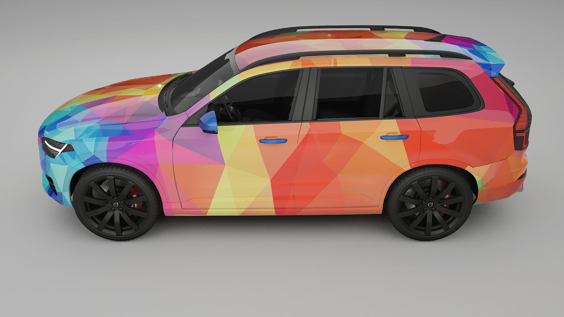 Volvo XC90 SPA VECTOR VIBE – Kit Wrap PPF Personalizzato in Pellicola Poliuretanica Stampabile