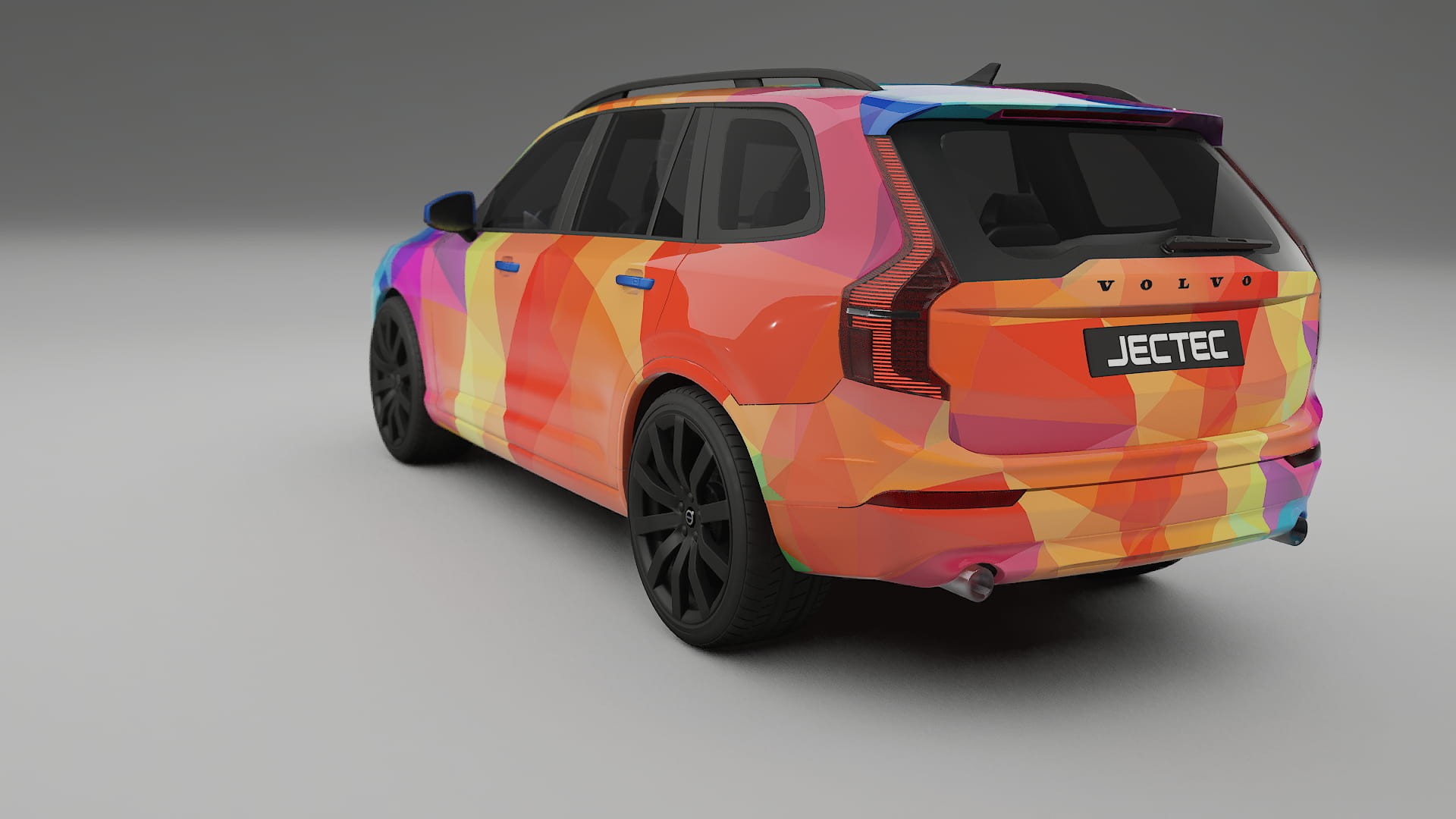Volvo XC90 SPA VECTOR VIBE – Kit Wrap PPF Personalizzato in Pellicola Poliuretanica Stampabile
