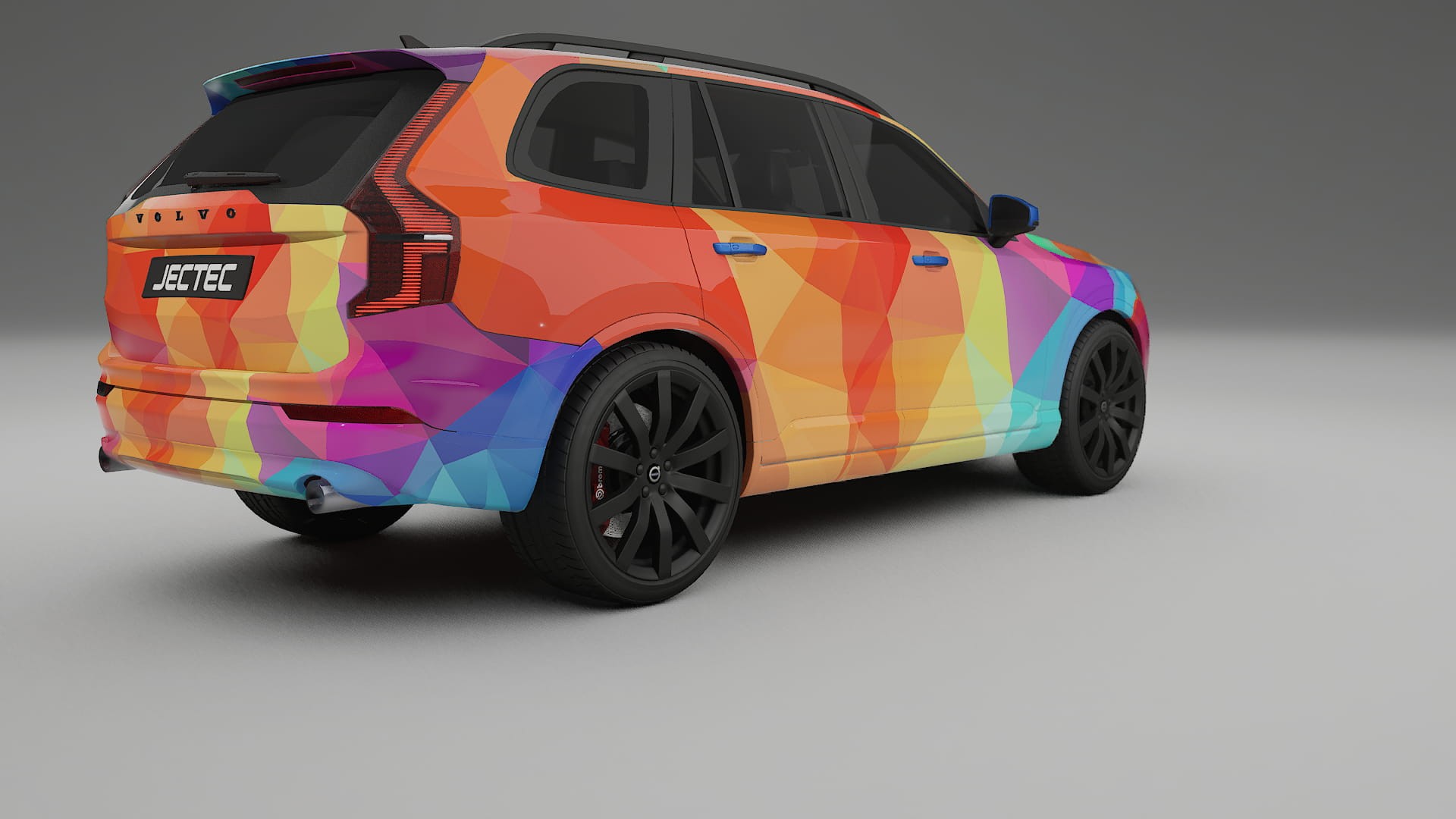 Volvo XC90 SPA VECTOR VIBE – Kit Wrap PPF Personalizzato in Pellicola Poliuretanica Stampabile