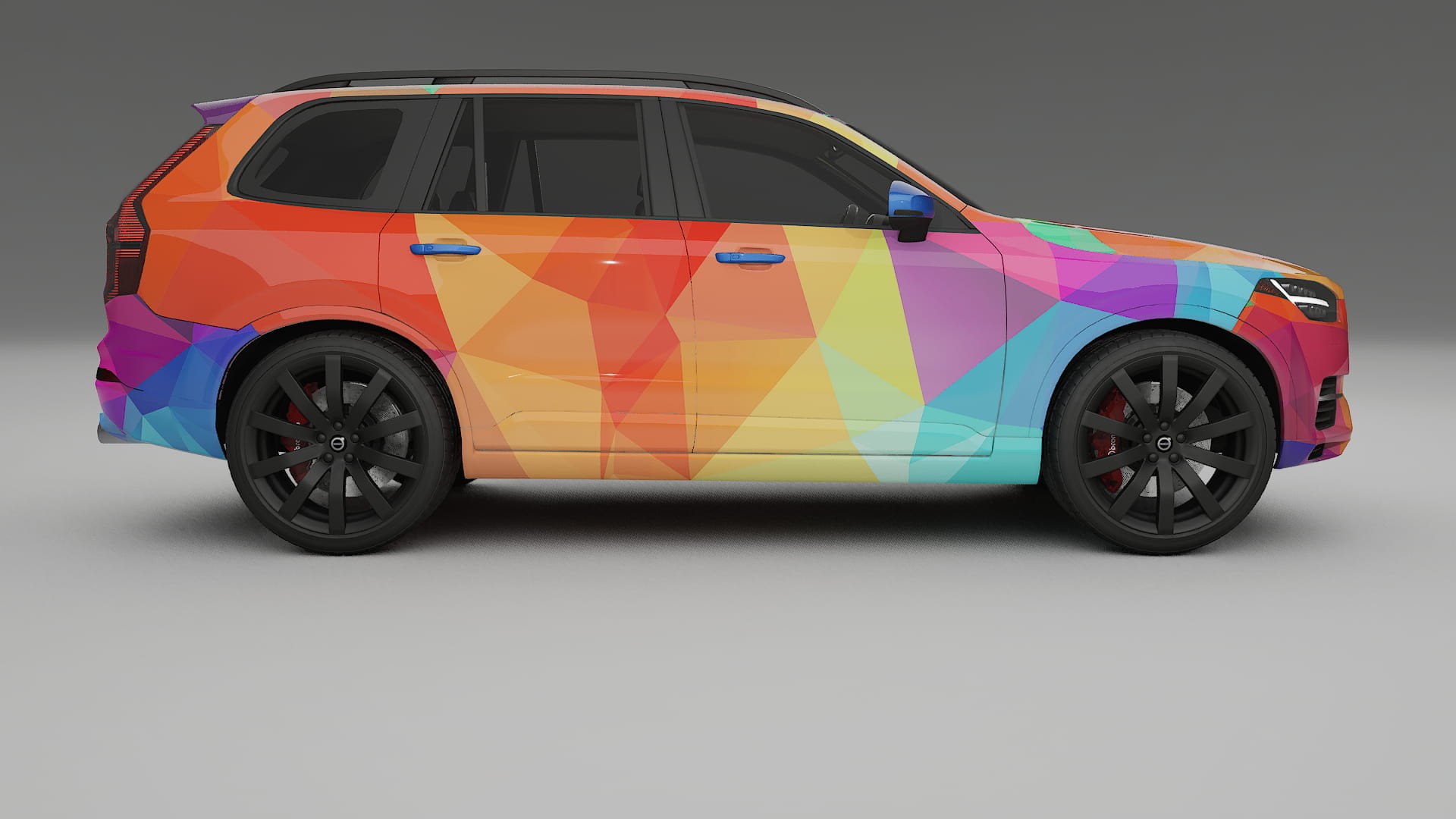 Volvo XC90 SPA VECTOR VIBE – Kit Wrap PPF Personalizzato in Pellicola Poliuretanica Stampabile