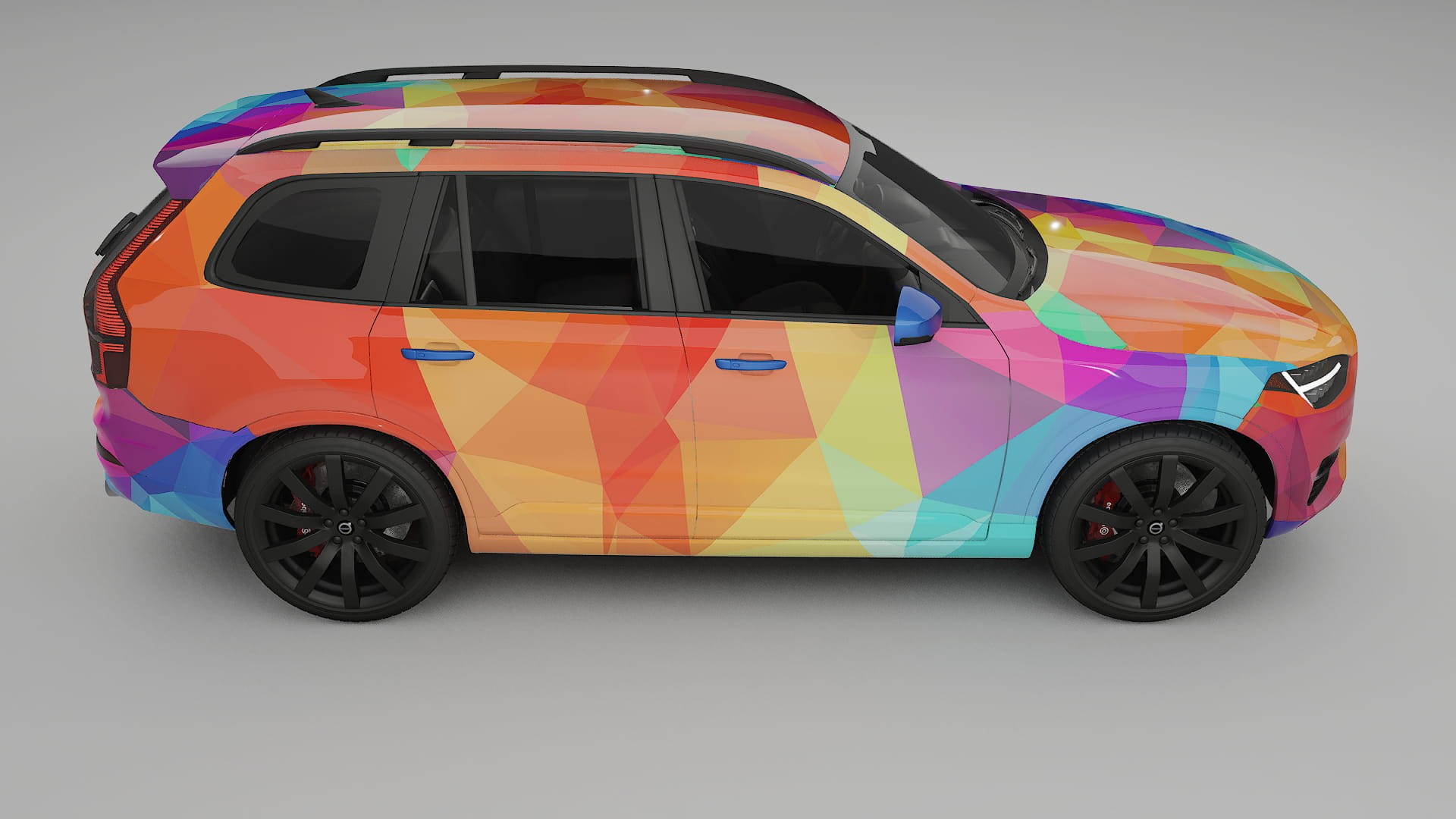 Volvo XC90 SPA VECTOR VIBE – Kit Wrap PPF Personalizzato in Pellicola Poliuretanica Stampabile