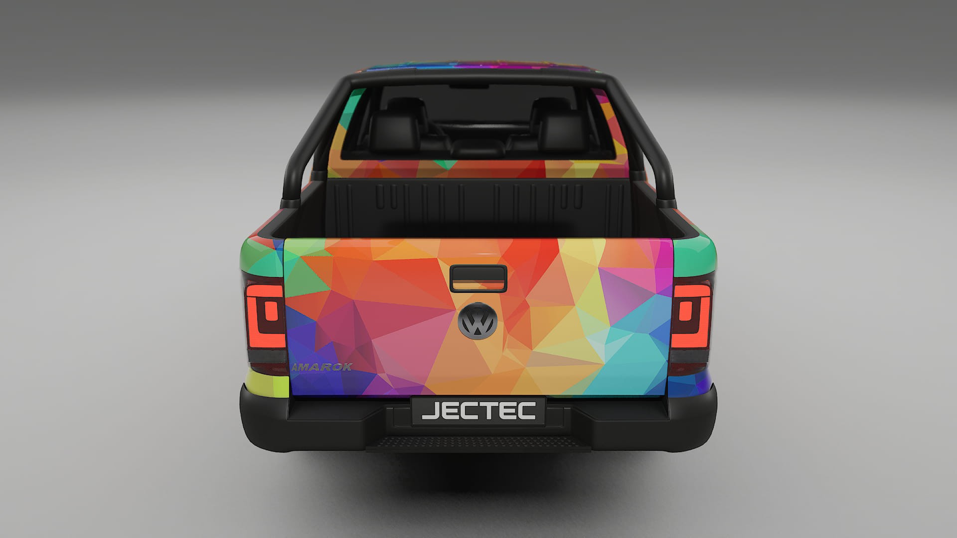 VW Amarok 2H VECTOR VIBE – Kit Wrap PPF Personalizzato in Pellicola Poliuretanica Stampabile