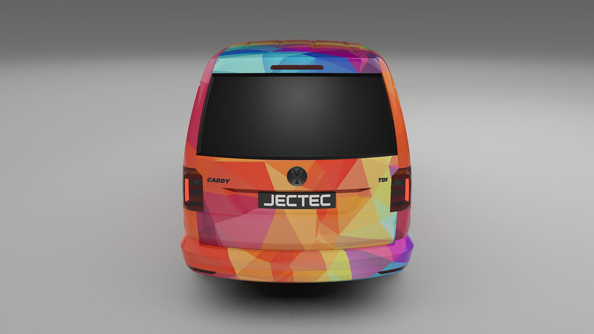 VW Caddy Maxi SB VECTOR VIBE – Kit Wrap PPF Personalizzato in Pellicola Poliuretanica Stampabile