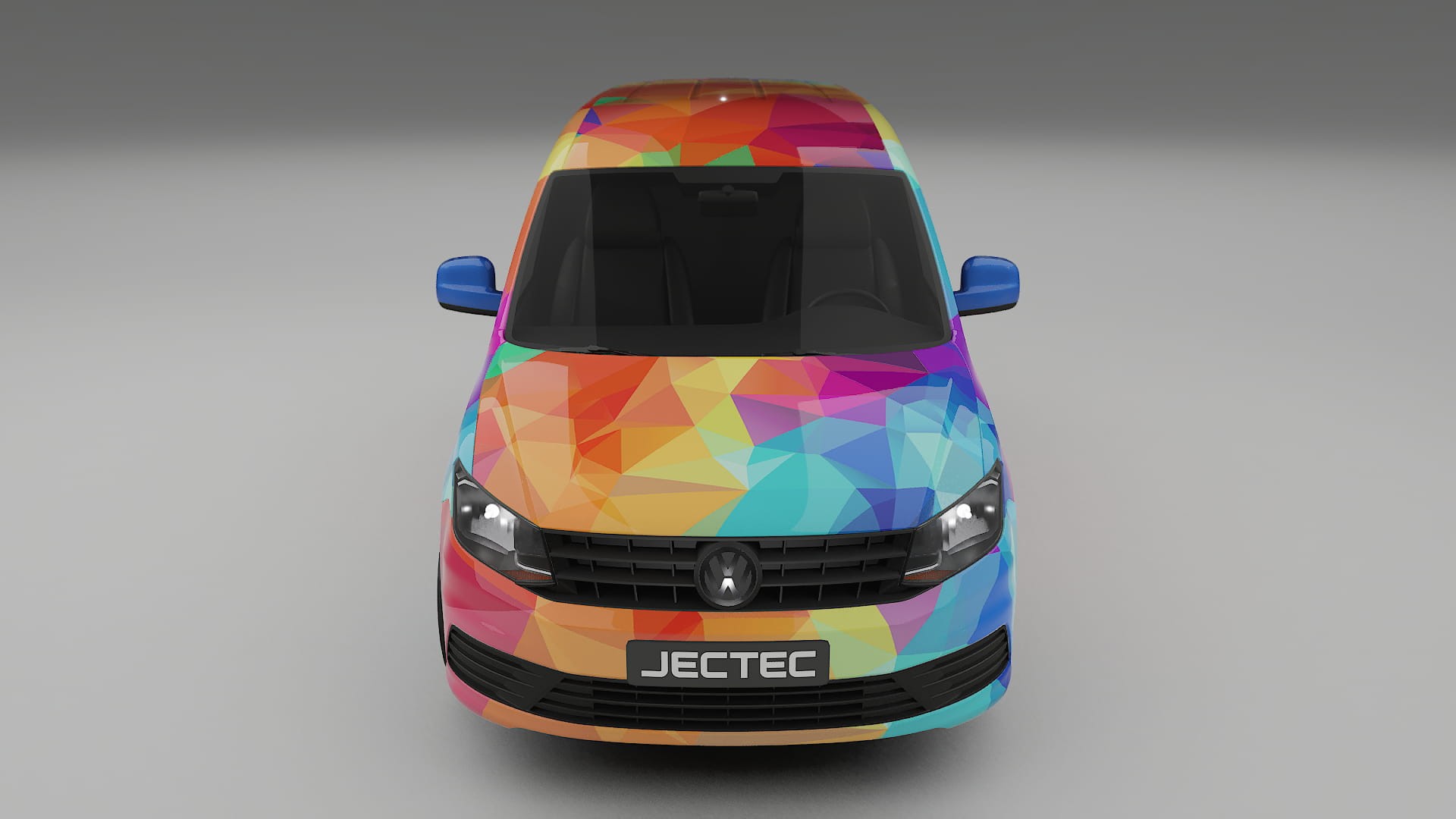 VW Caddy Maxi SB VECTOR VIBE – Kit Wrap PPF Personalizzato in Pellicola Poliuretanica Stampabile