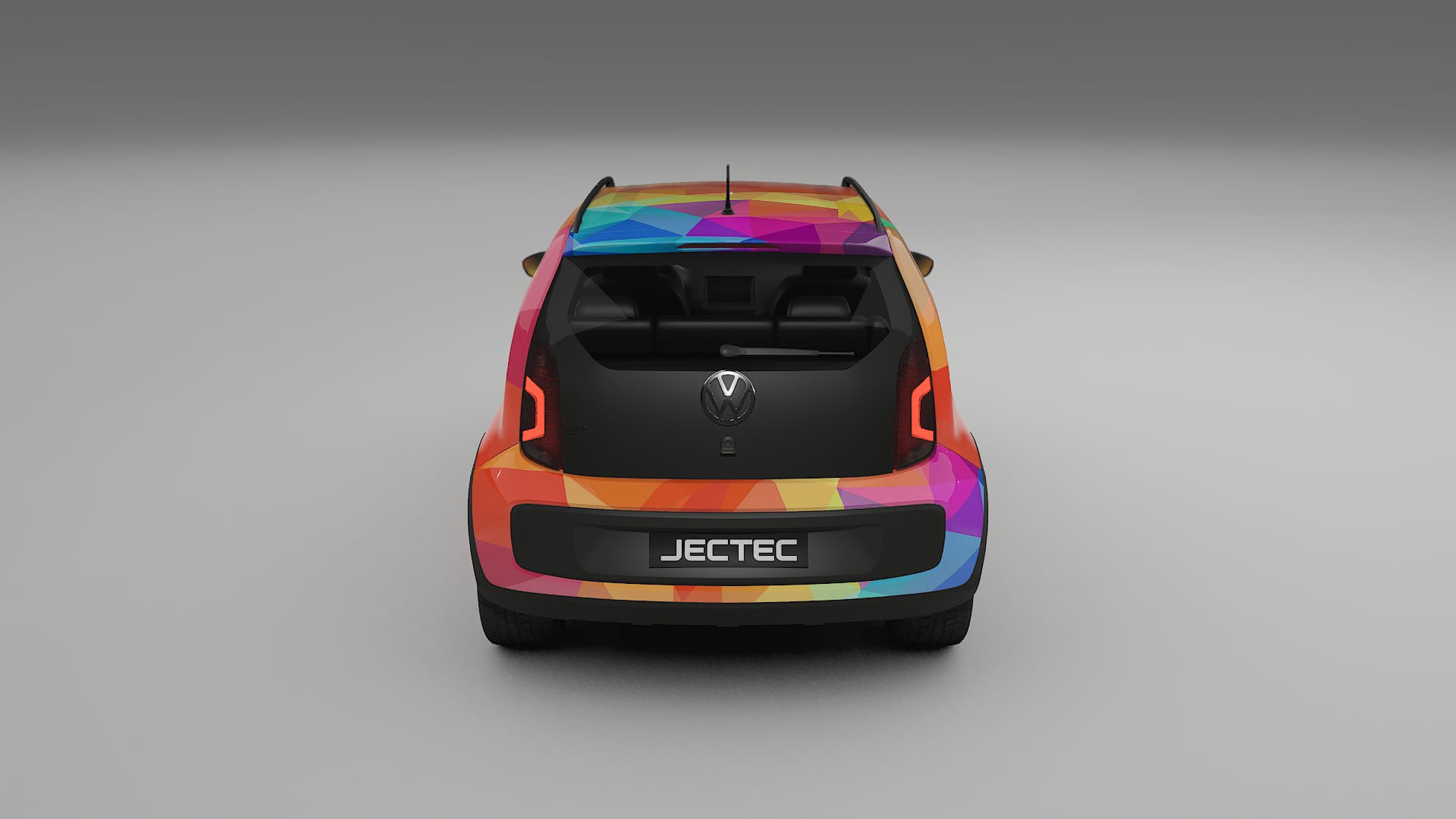 VW Cross Up VECTOR VIBE – Kit Wrap PPF Personalizzato in Pellicola Poliuretanica Stampabile
