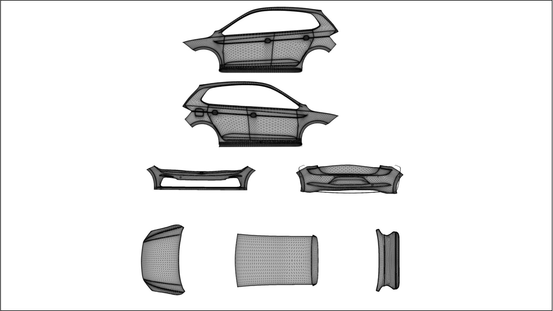 VW Polo GTI VI VECTOR VIBE – Kit Wrap PPF Personalizzato in Pellicola Poliuretanica Stampabile