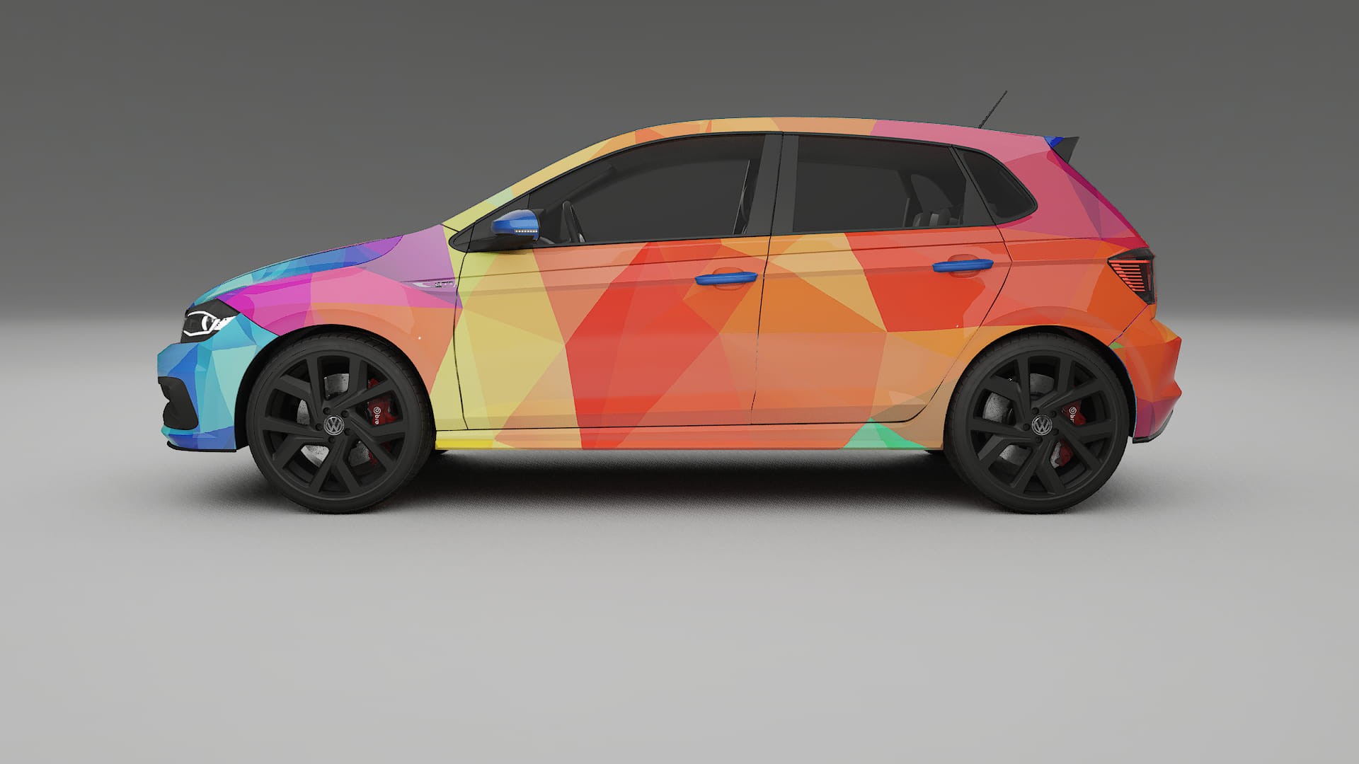 VW Polo GTI VI VECTOR VIBE – Kit Wrap PPF Personalizzato in Pellicola Poliuretanica Stampabile