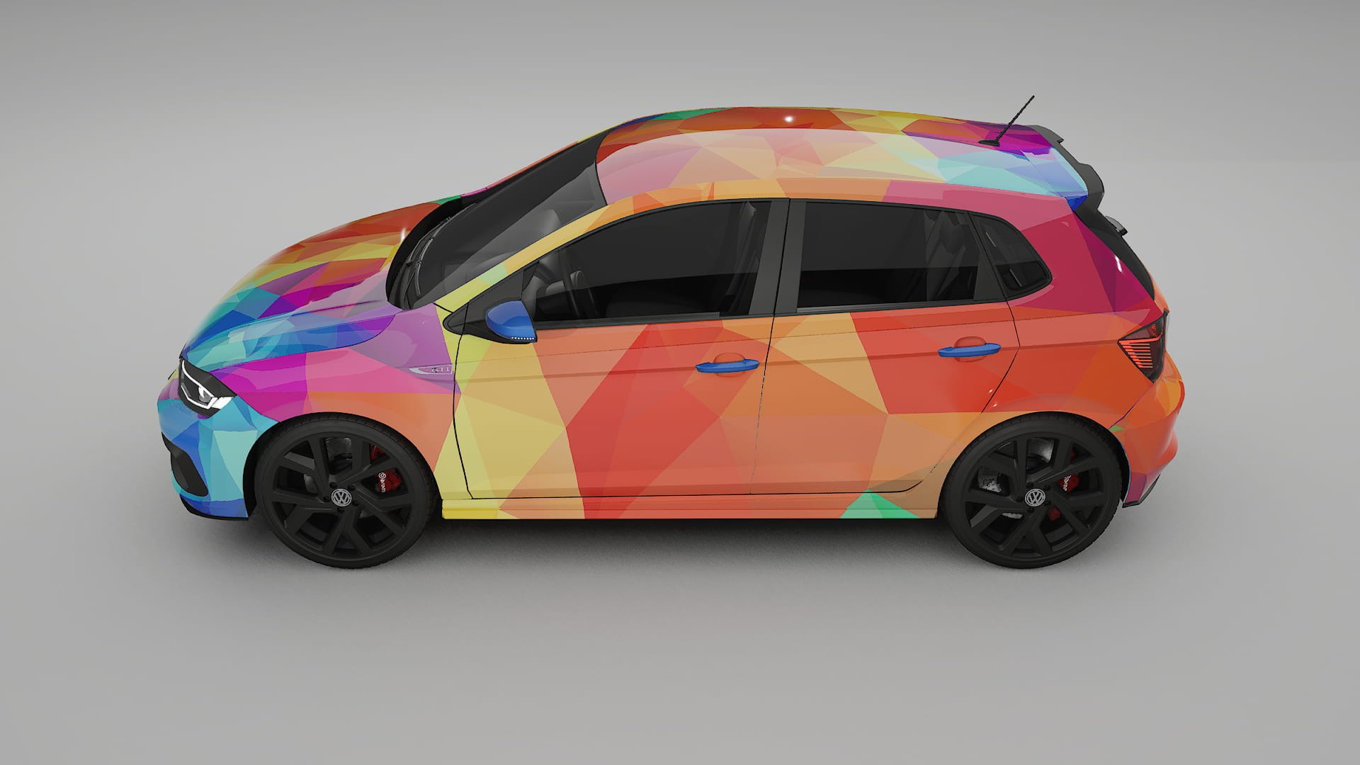 VW Polo GTI VI VECTOR VIBE – Kit Wrap PPF Personalizzato in Pellicola Poliuretanica Stampabile