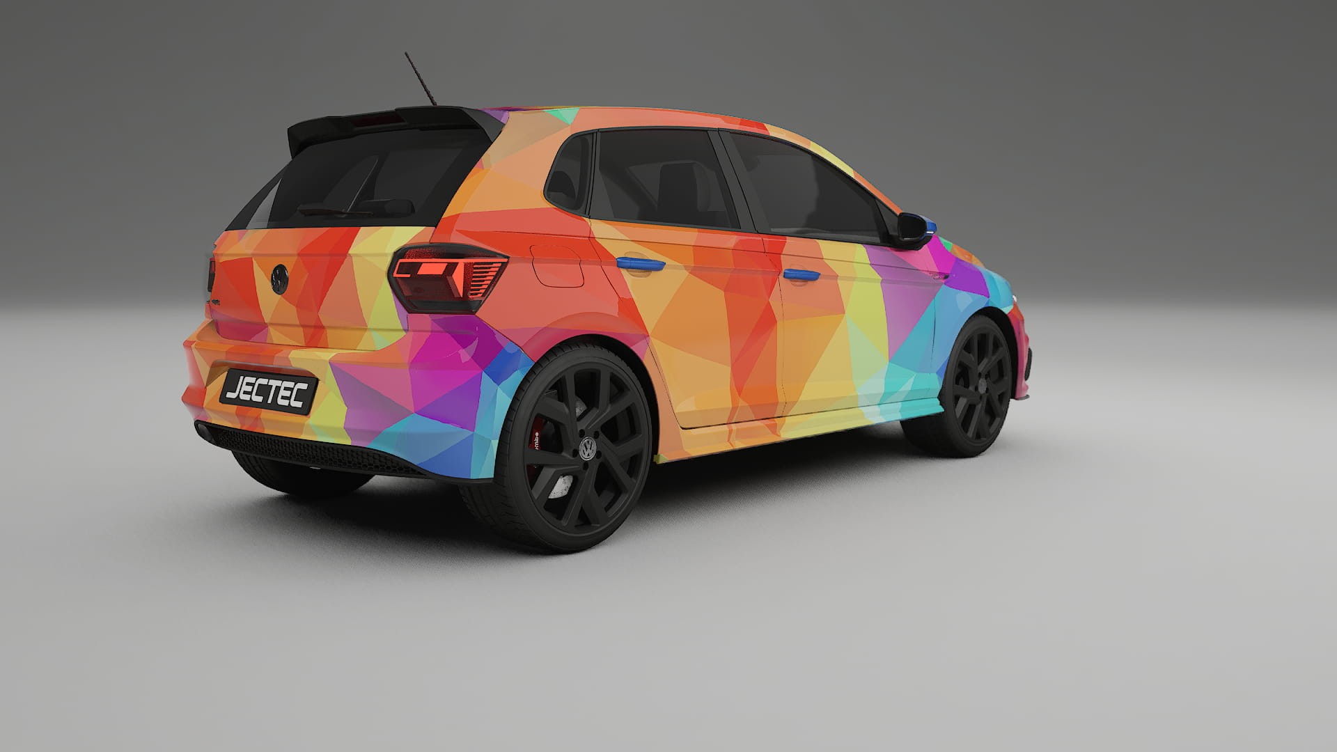 VW Polo GTI VI VECTOR VIBE – Kit Wrap PPF Personalizzato in Pellicola Poliuretanica Stampabile