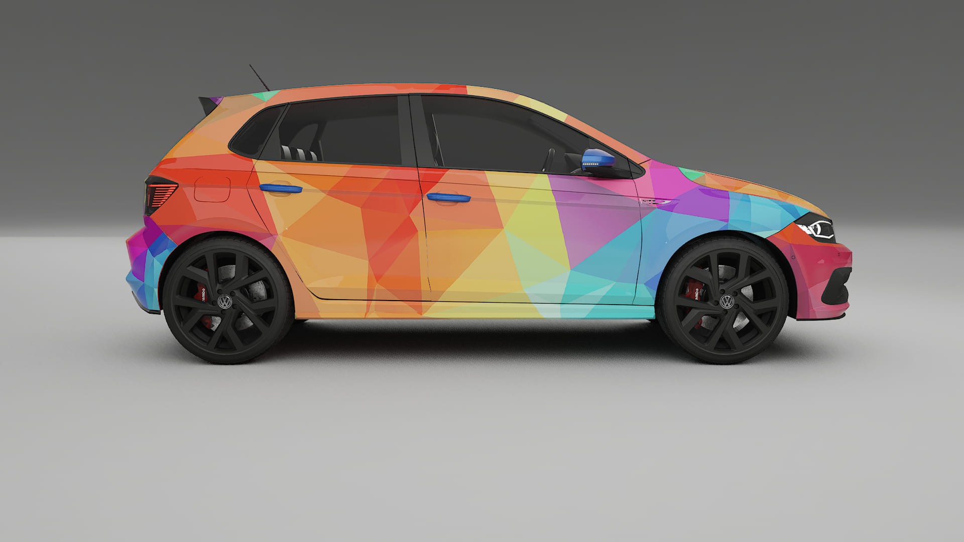 VW Polo GTI VI VECTOR VIBE – Kit Wrap PPF Personalizzato in Pellicola Poliuretanica Stampabile