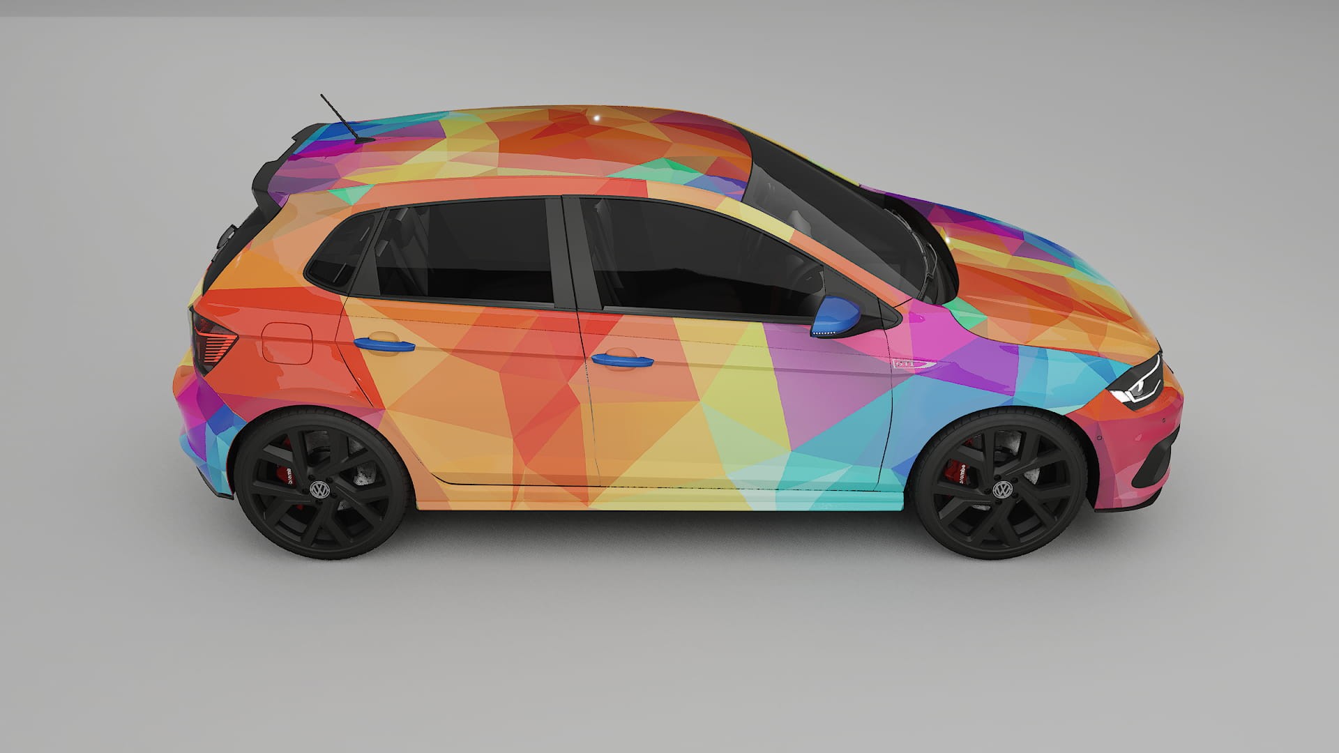 VW Polo GTI VI VECTOR VIBE – Kit Wrap PPF Personalizzato in Pellicola Poliuretanica Stampabile