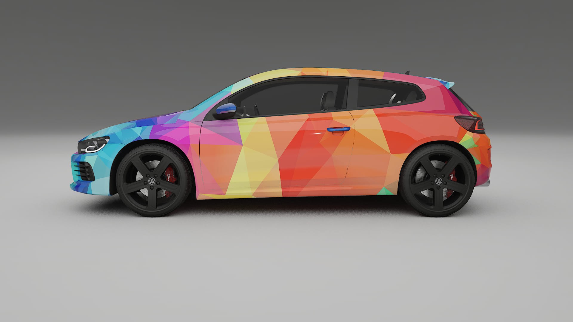 VW Scirocco R III VECTOR VIBE – Kit Wrap PPF Personalizzato in Pellicola Poliuretanica Stampabile