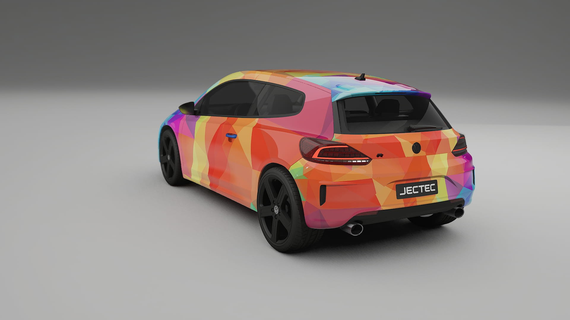 VW Scirocco R III VECTOR VIBE – Kit Wrap PPF Personalizzato in Pellicola Poliuretanica Stampabile