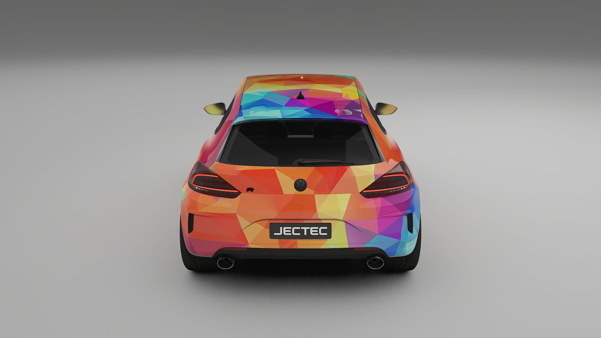 VW Scirocco R III VECTOR VIBE – Kit Wrap PPF Personalizzato in Pellicola Poliuretanica Stampabile