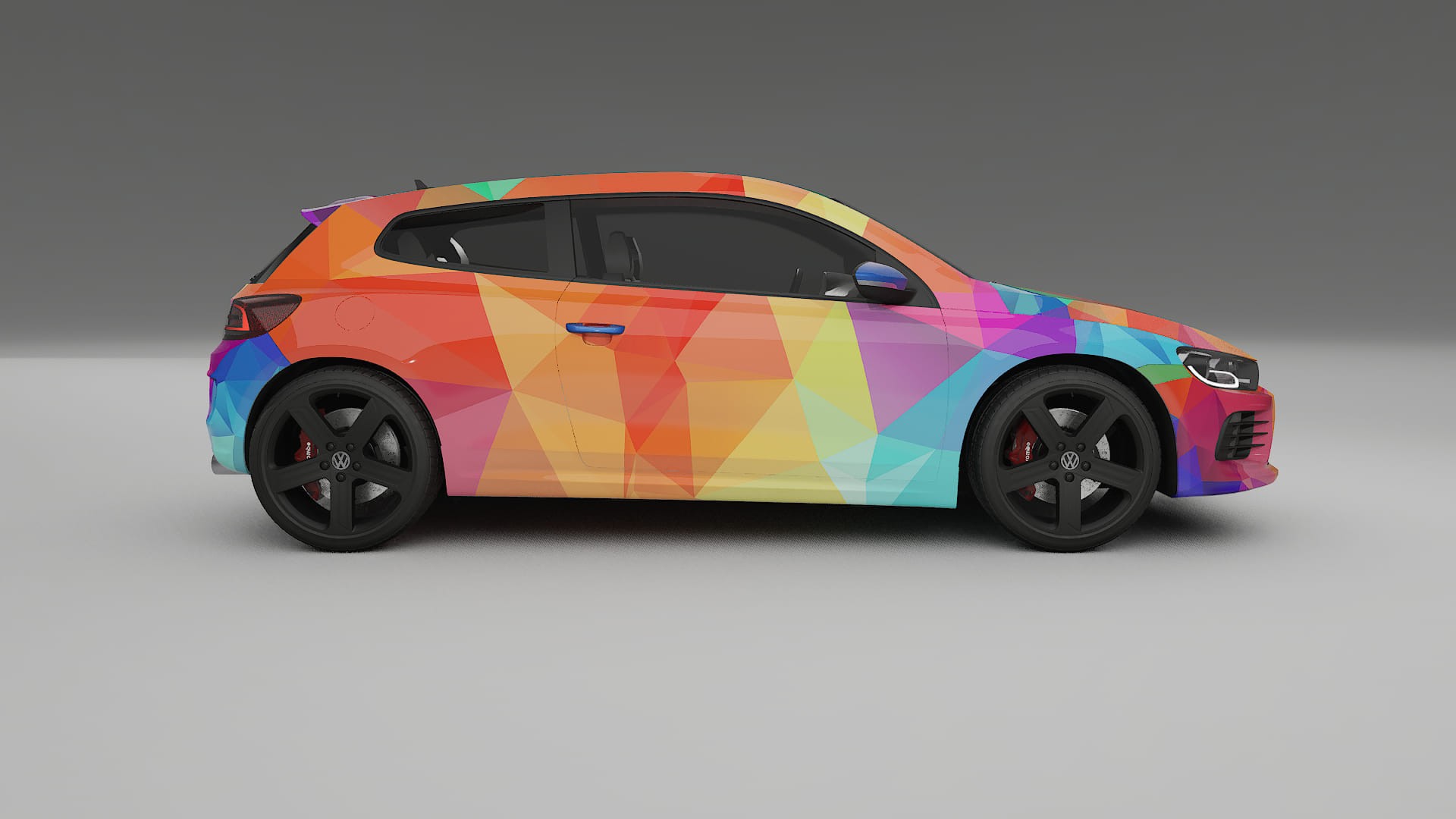 VW Scirocco R III VECTOR VIBE – Kit Wrap PPF Personalizzato in Pellicola Poliuretanica Stampabile