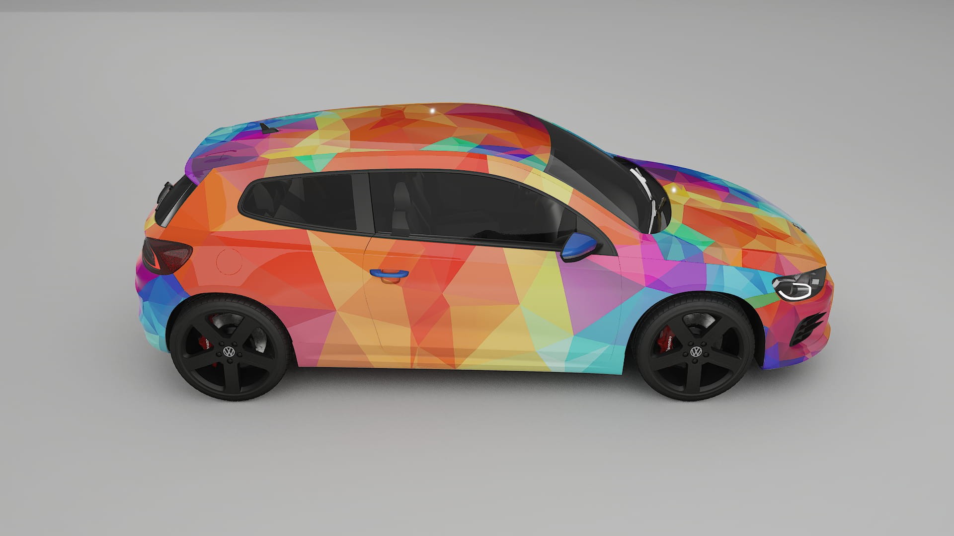VW Scirocco R III VECTOR VIBE – Kit Wrap PPF Personalizzato in Pellicola Poliuretanica Stampabile