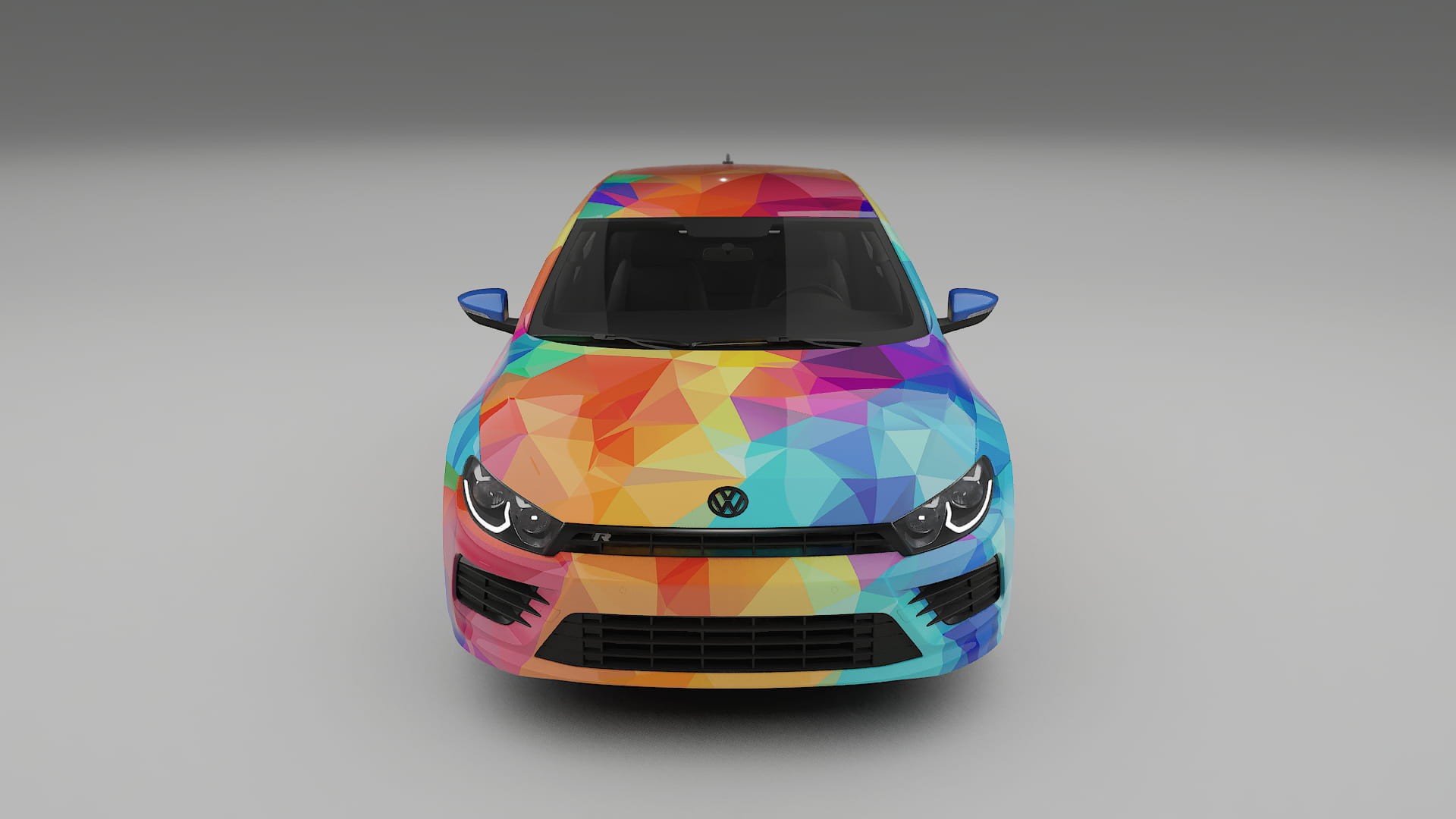 VW Scirocco R III VECTOR VIBE – Kit Wrap PPF Personalizzato in Pellicola Poliuretanica Stampabile