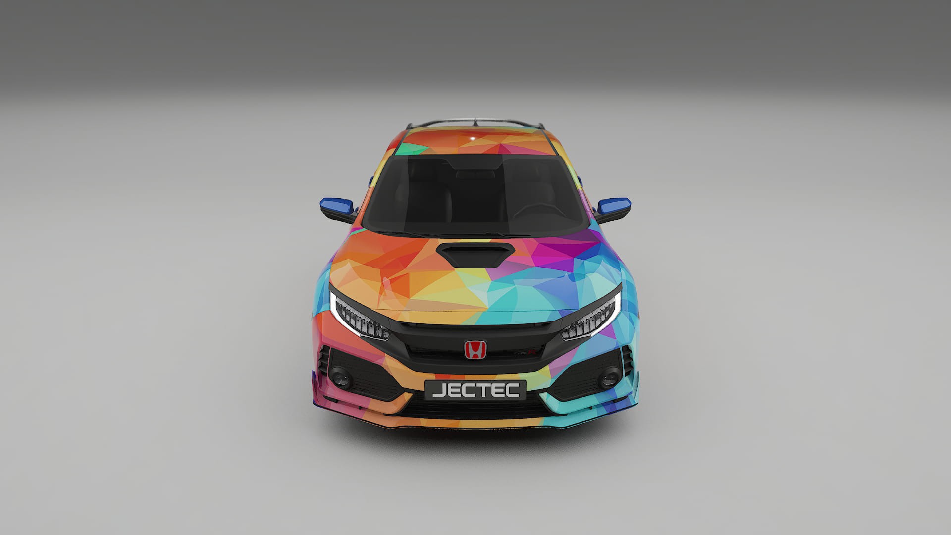Honda Civic Type-R VECTOR VIBE – Kit Wrap PPF Personalizzato in Pellicola Poliuretanica Stampabile