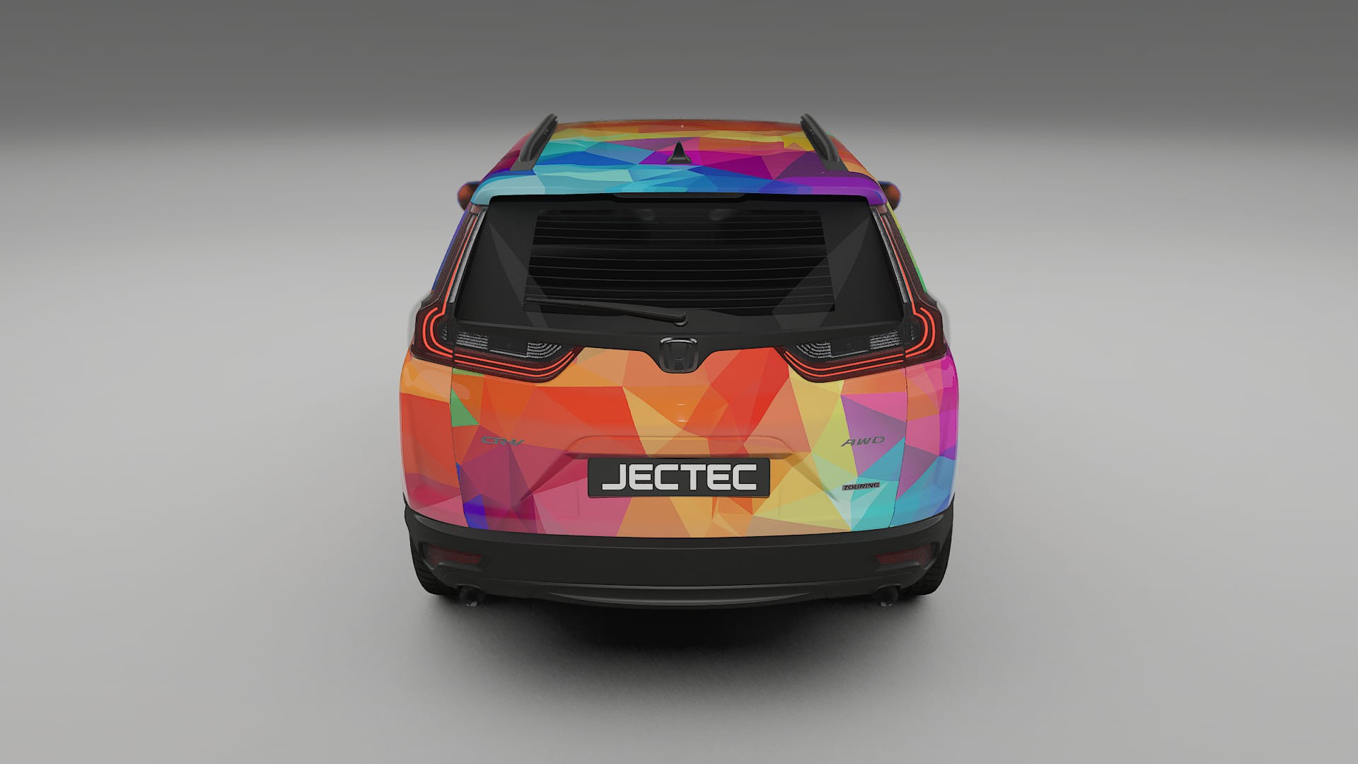 Honda CRV Touring prefacelift pre-LCI VECTOR VIBE – Kit Wrap PPF Personalizzato in Pellicola Poliuretanica Stampabile