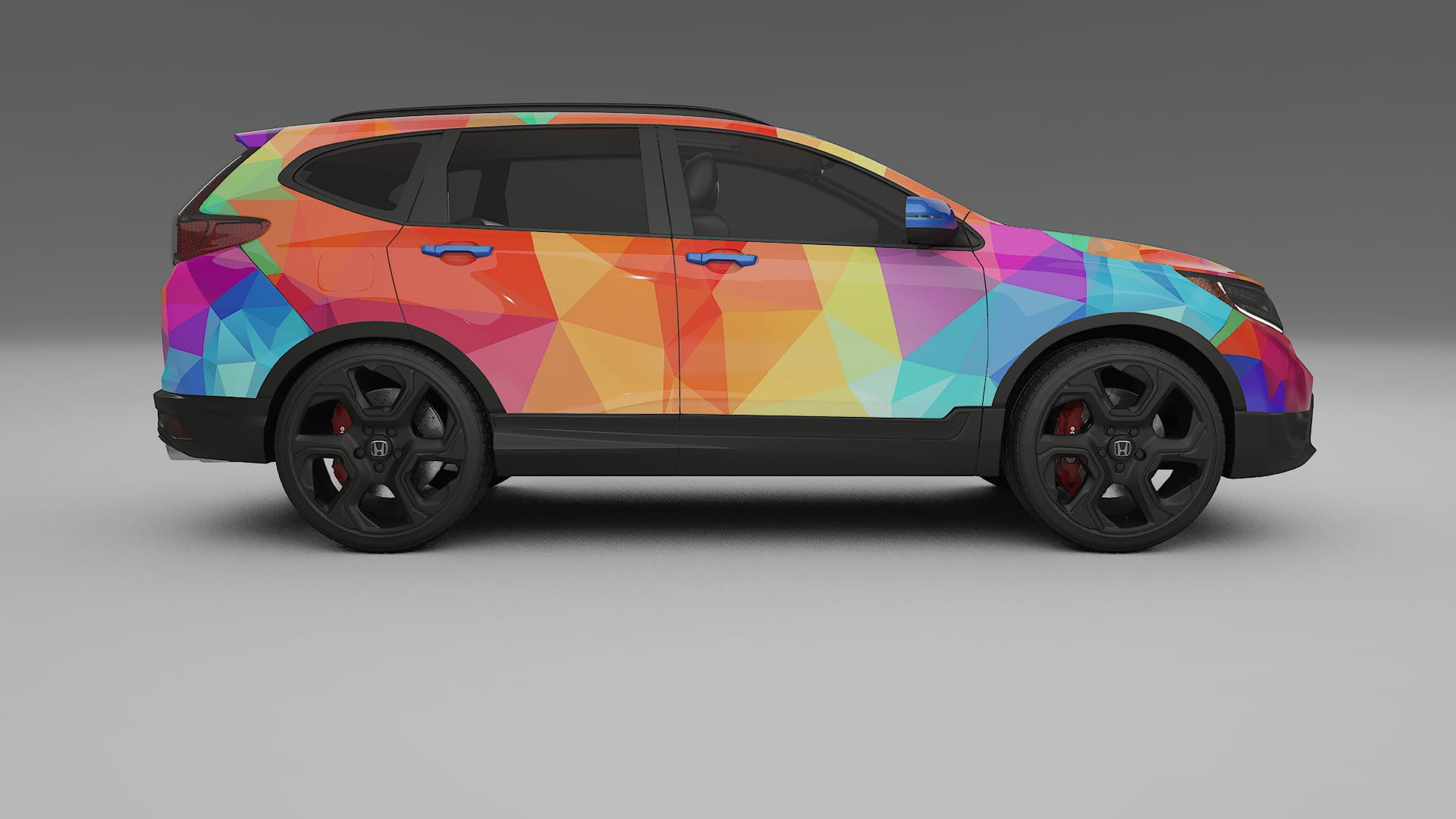 Honda CRV Touring prefacelift pre-LCI VECTOR VIBE – Kit Wrap PPF Personalizzato in Pellicola Poliuretanica Stampabile