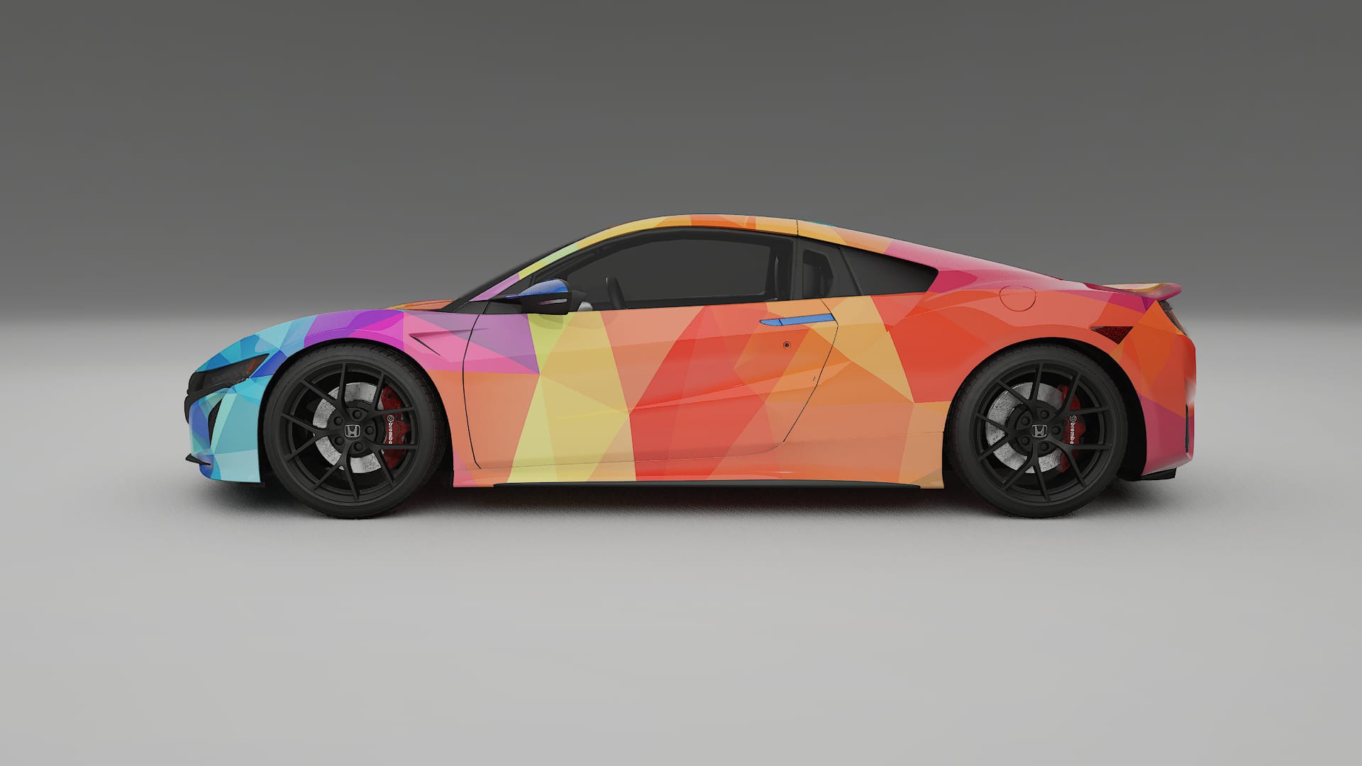 Honda NSX prefacelift pre-LCI VECTOR VIBE – Kit Wrap PPF Personalizzato in Pellicola Poliuretanica Stampabile