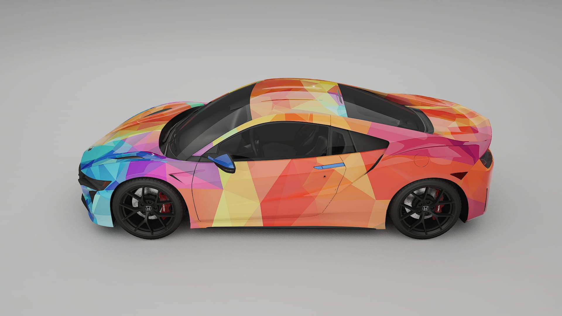 Honda NSX prefacelift pre-LCI VECTOR VIBE – Kit Wrap PPF Personalizzato in Pellicola Poliuretanica Stampabile