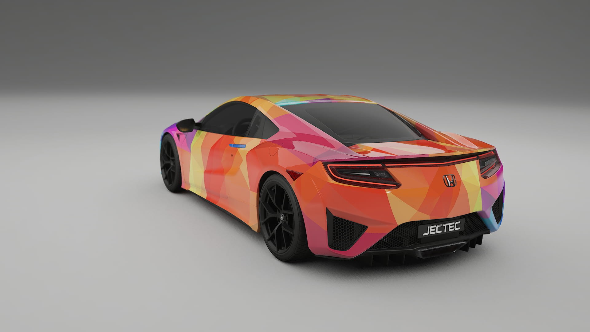 Honda NSX prefacelift pre-LCI VECTOR VIBE – Kit Wrap PPF Personalizzato in Pellicola Poliuretanica Stampabile
