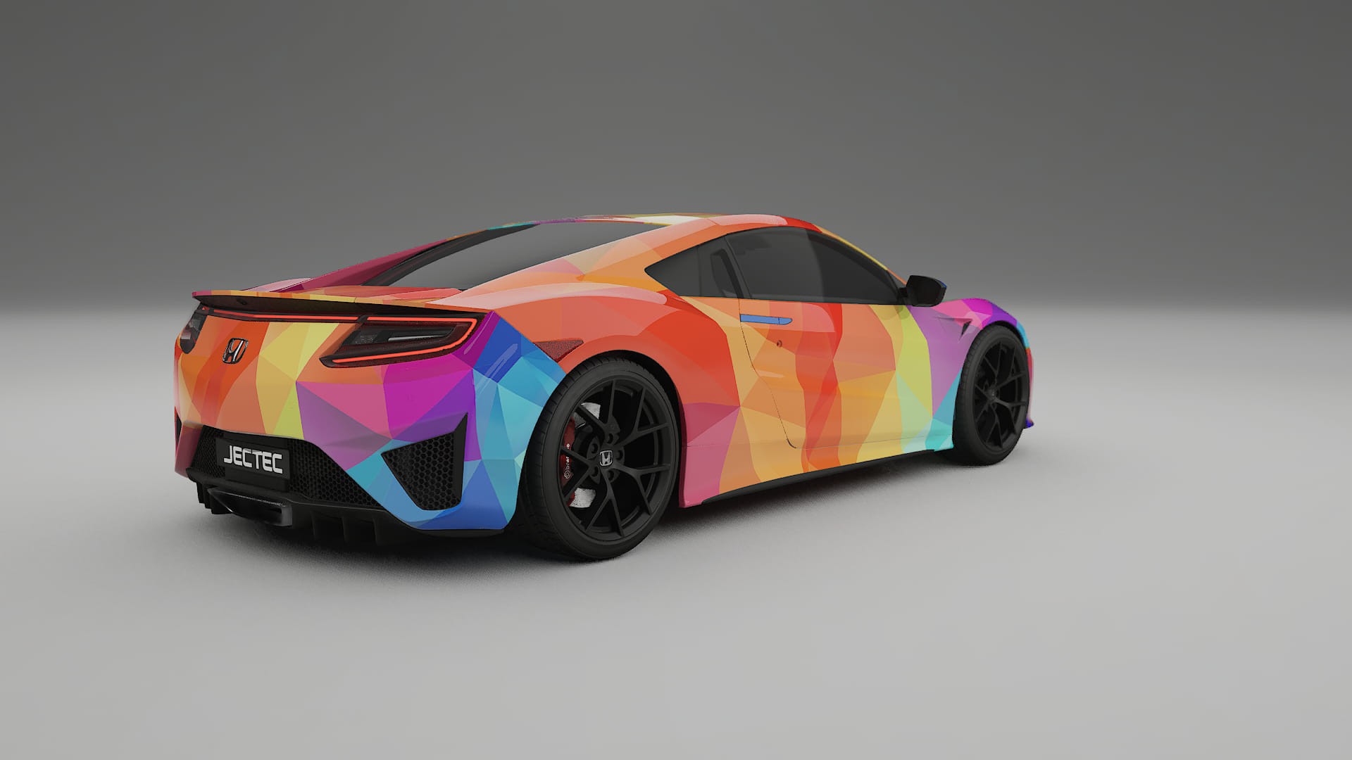 Honda NSX prefacelift pre-LCI VECTOR VIBE – Kit Wrap PPF Personalizzato in Pellicola Poliuretanica Stampabile