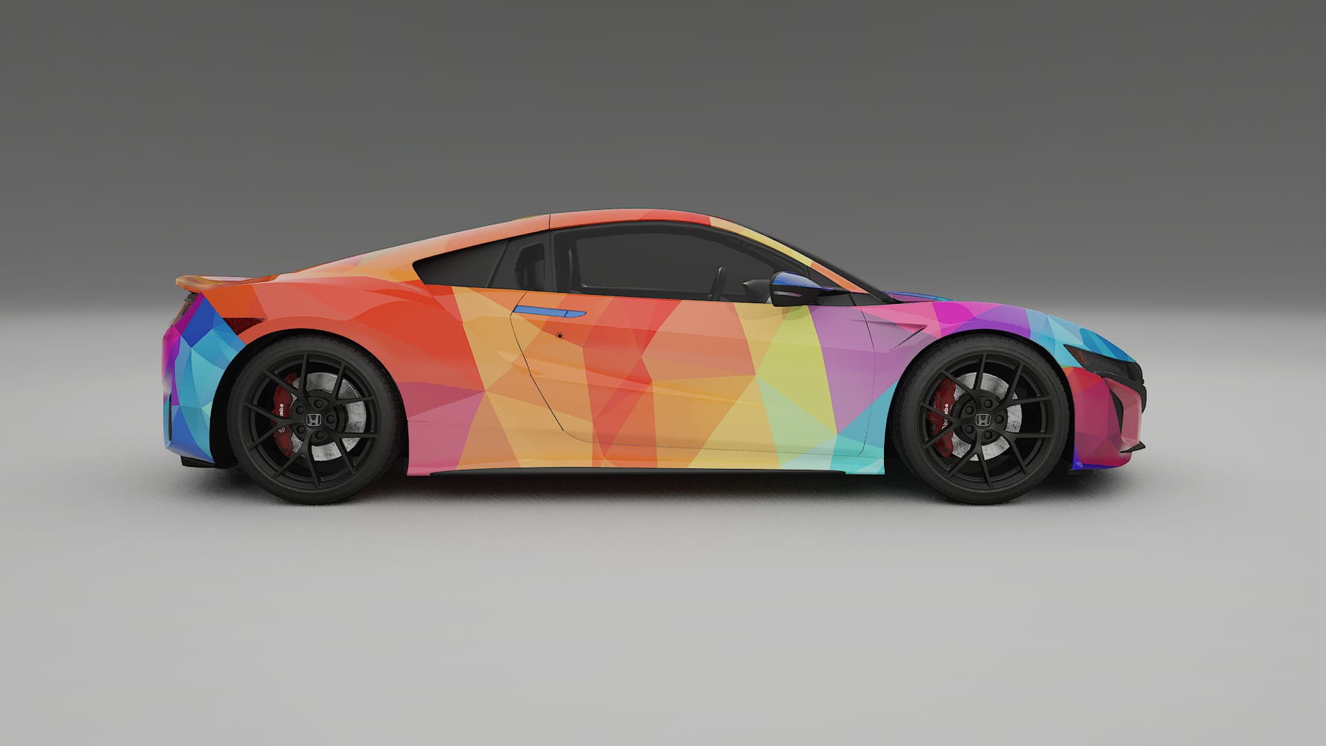 Honda NSX prefacelift pre-LCI VECTOR VIBE – Kit Wrap PPF Personalizzato in Pellicola Poliuretanica Stampabile