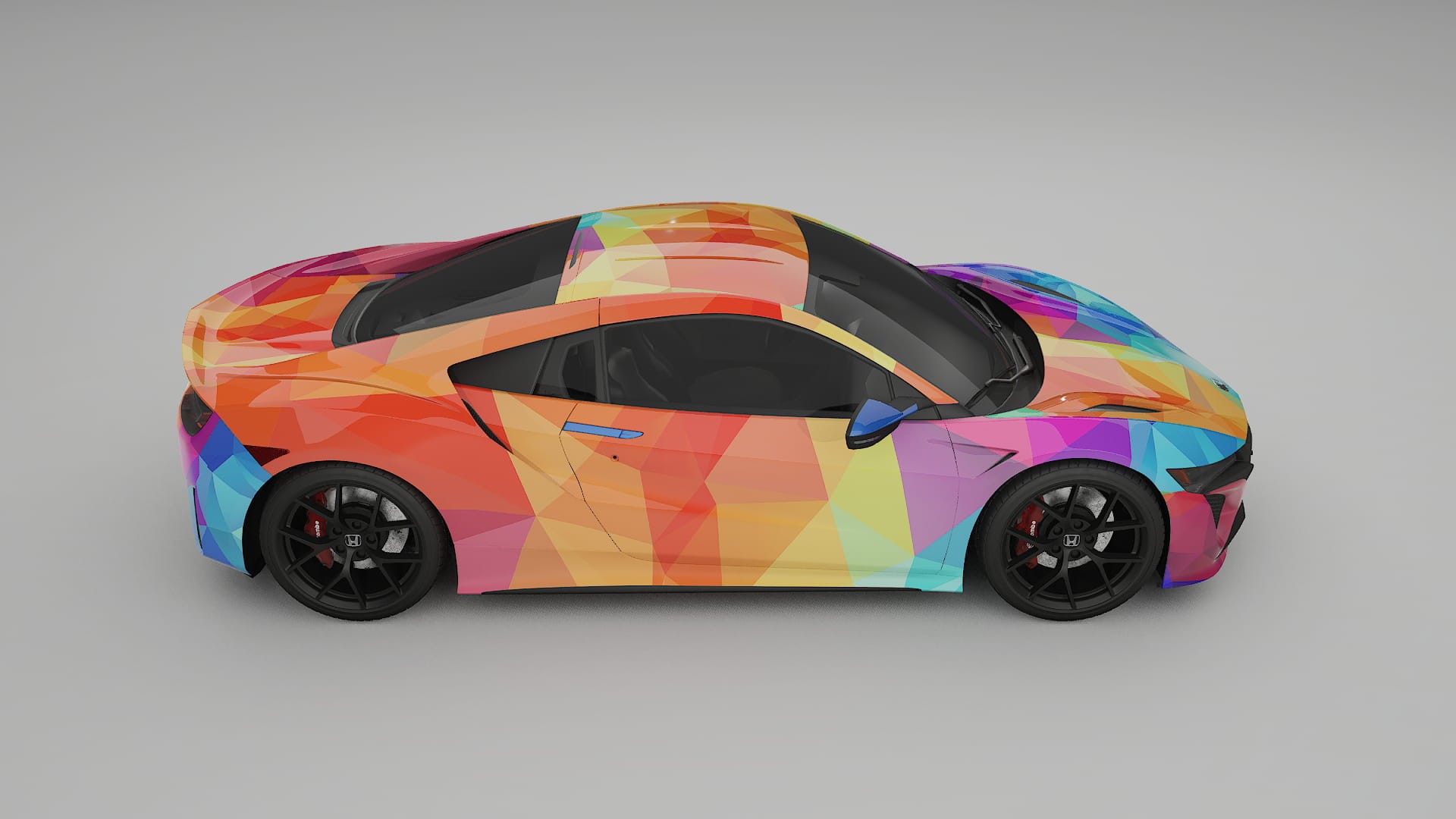 Honda NSX prefacelift pre-LCI VECTOR VIBE – Kit Wrap PPF Personalizzato in Pellicola Poliuretanica Stampabile