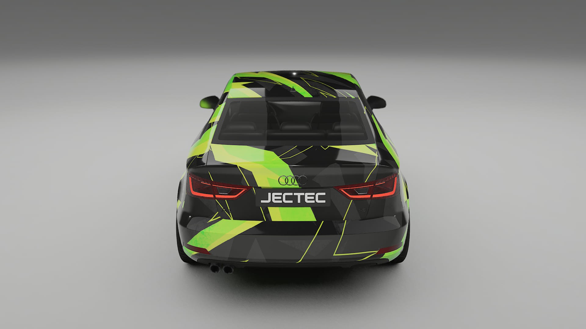 Audi A3 8V sedan prefacelift pre-LCI NINJA TURTLES – Kit Wrap PPF Personalizzato in Pellicola Poliuretanica Stampabile