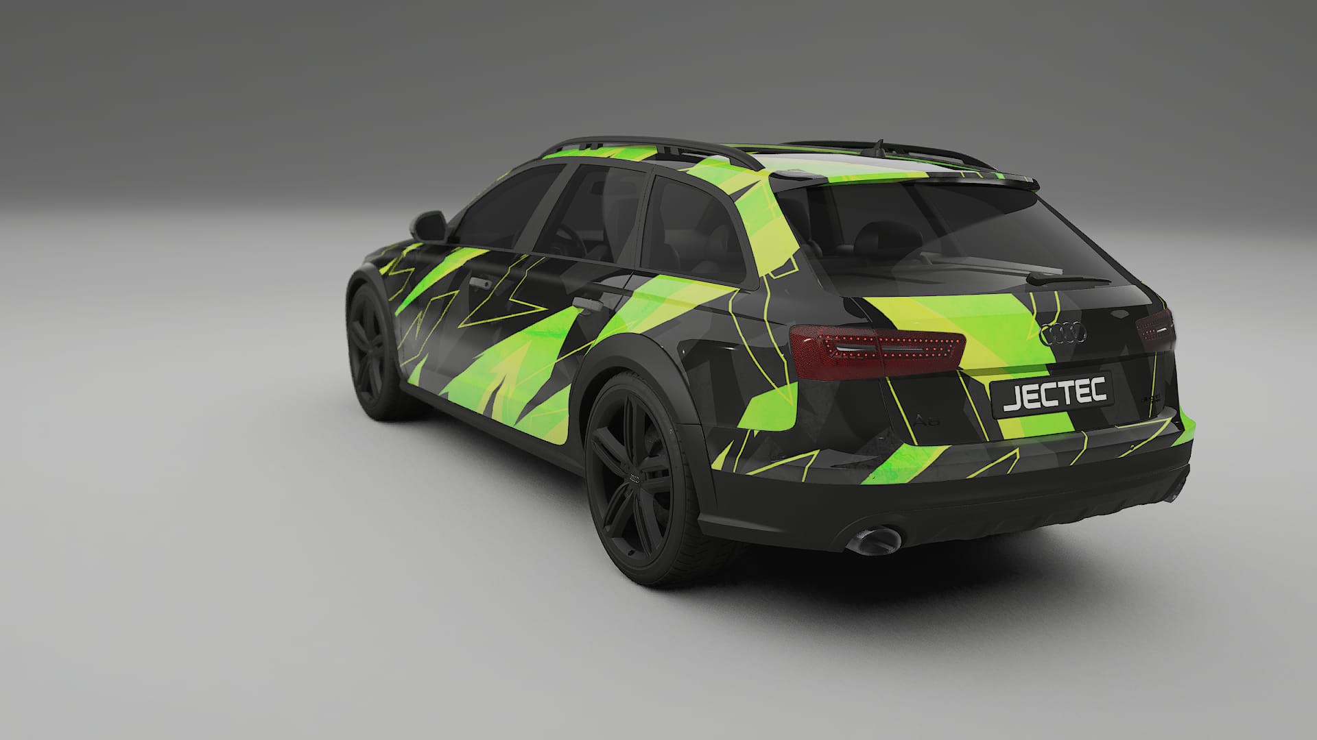 Audi A6 Allroad C7 prefacelift pre-LCI NINJA TURTLES – Kit Wrap PPF Personalizzato in Pellicola Poliuretanica Stampabile
