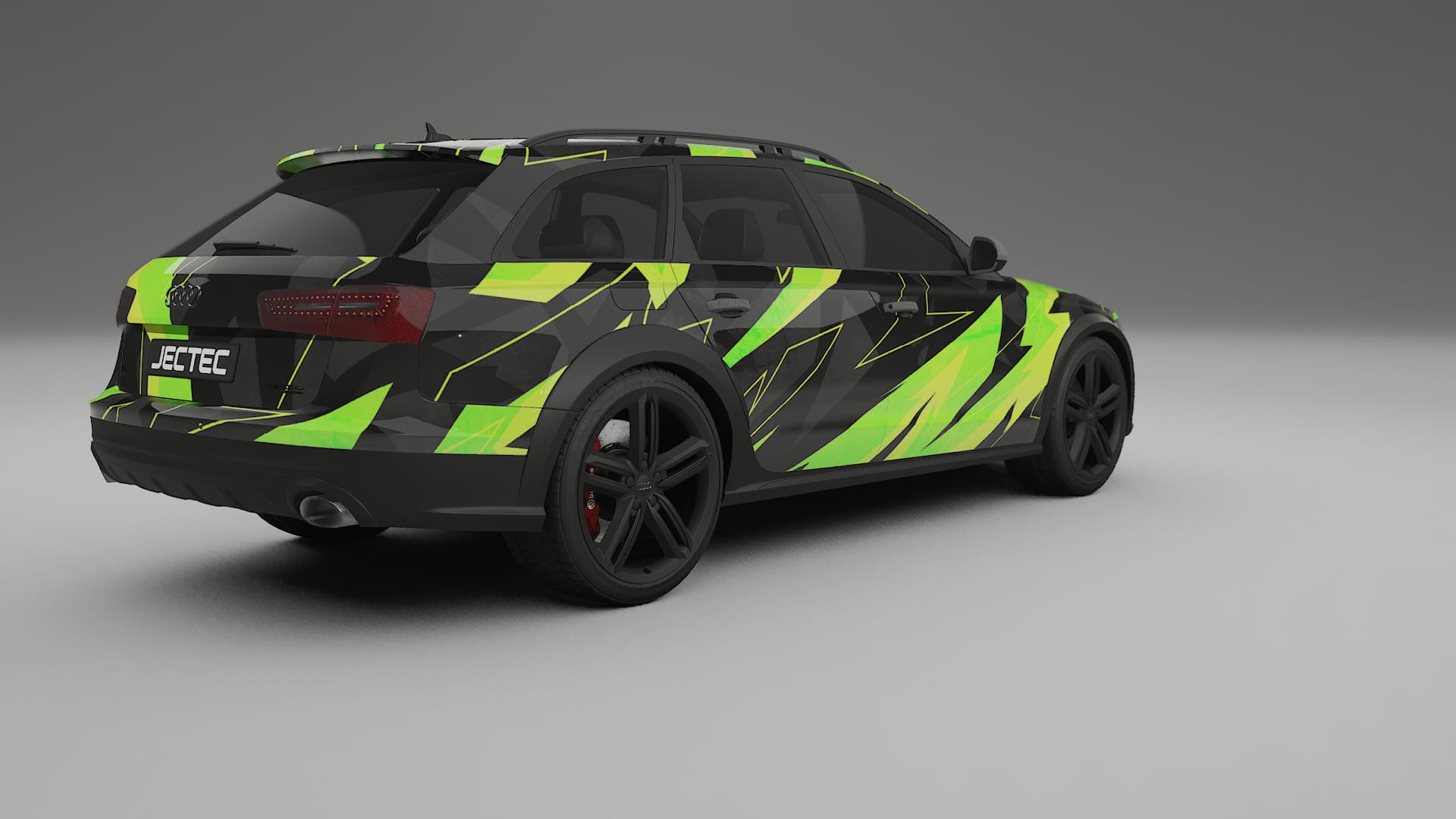 Audi A6 Allroad C7 prefacelift pre-LCI NINJA TURTLES – Kit Wrap PPF Personalizzato in Pellicola Poliuretanica Stampabile